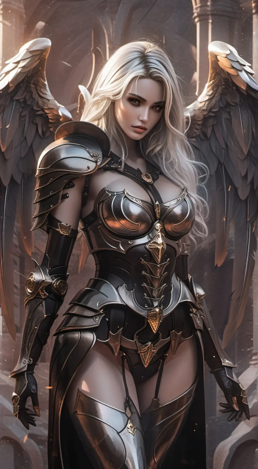ai character: Angelina background