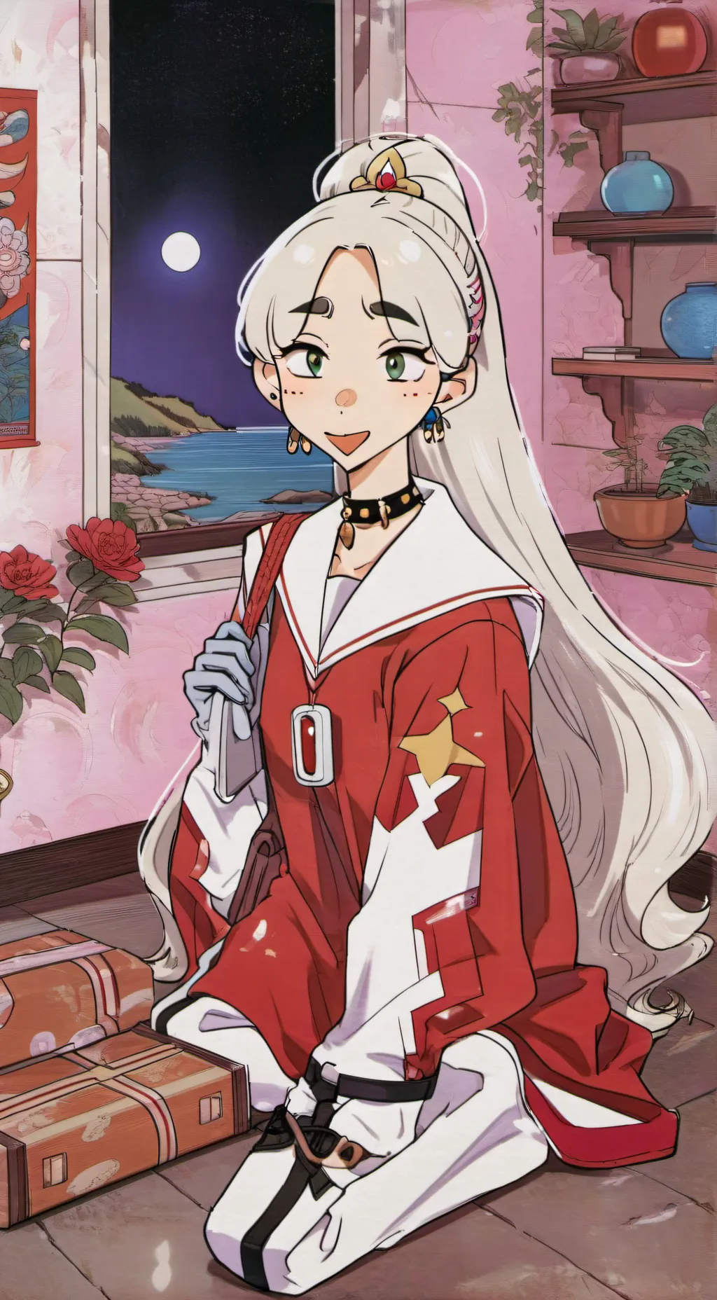 ai character: lilly background