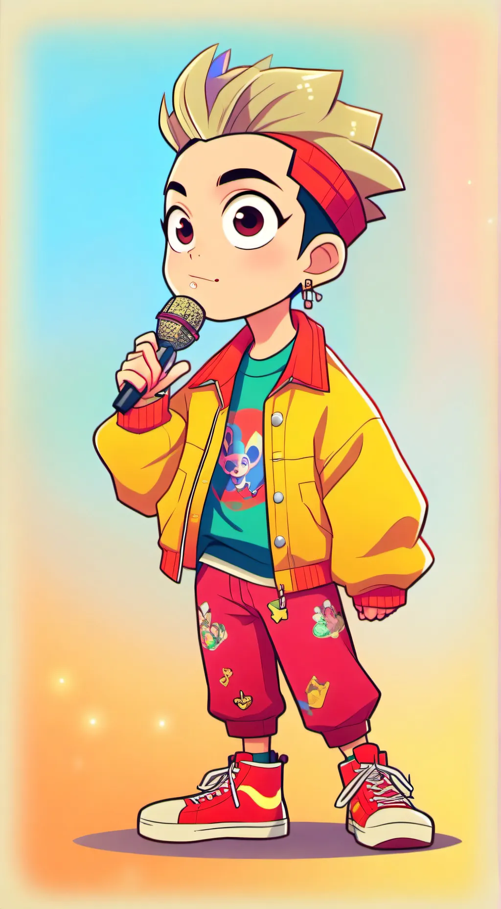 ai character: Gdragon background