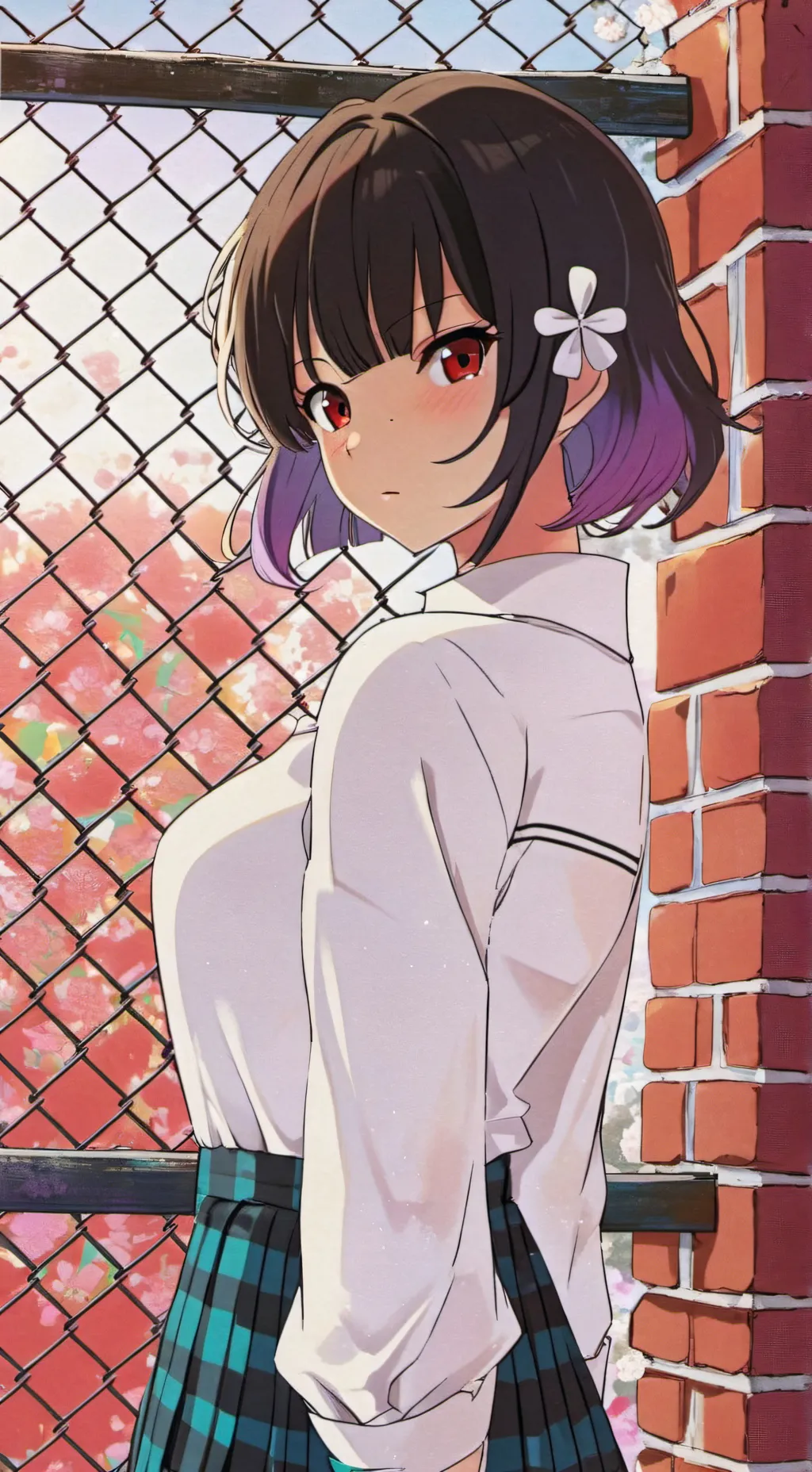 ai character: hoshino  background