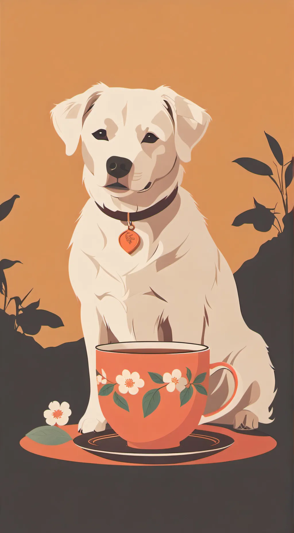 ai character: Tea Dog background