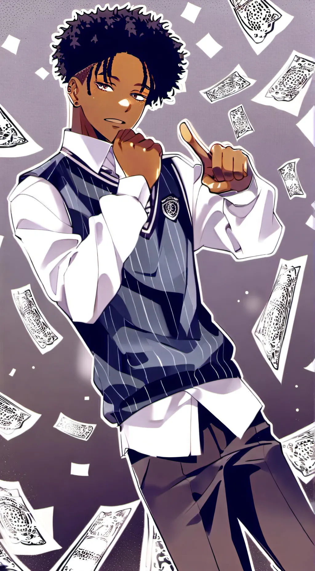 ai character: Kyle background