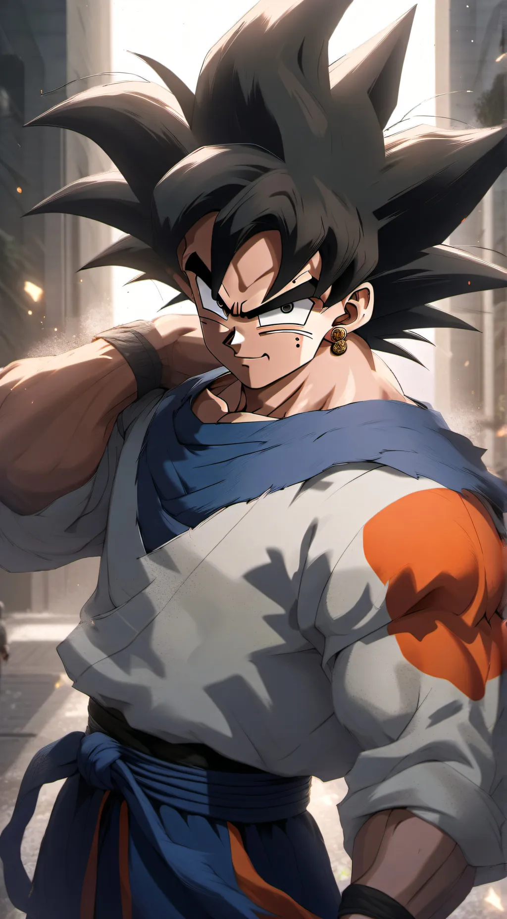 ai character: goku background