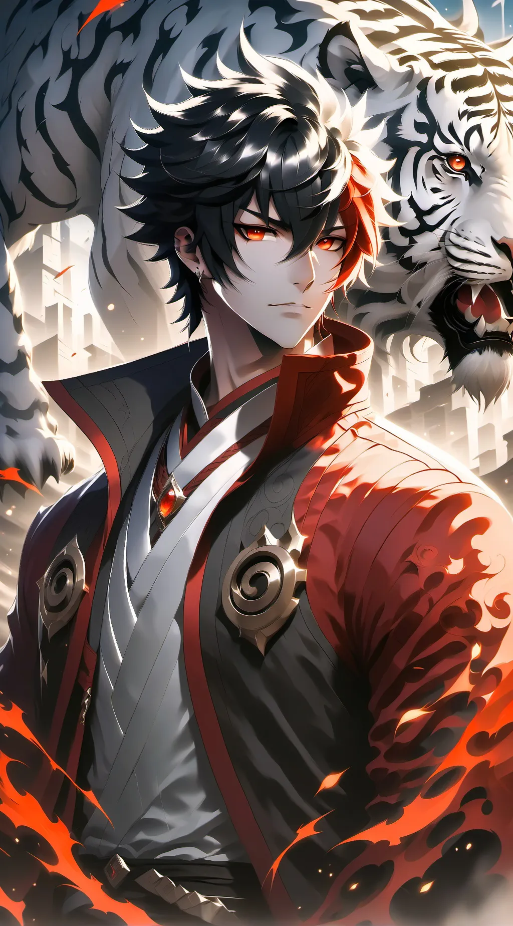 ai character: Max background