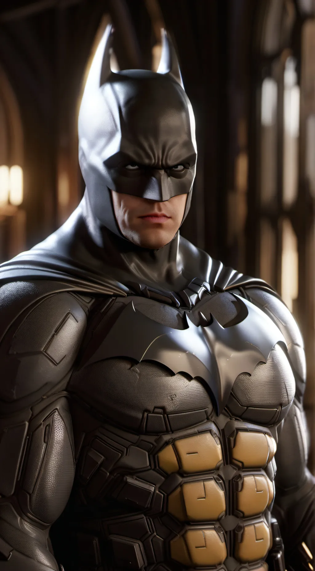 ai character: batman. background