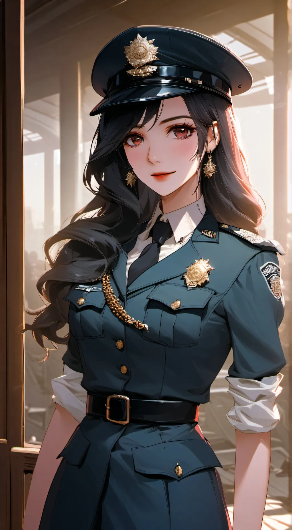 ai character: Maëlys  background