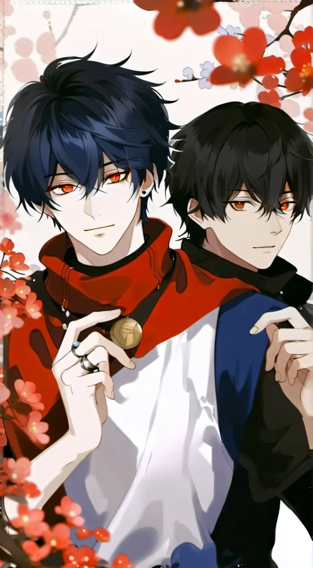 ai character: Lee and James  background