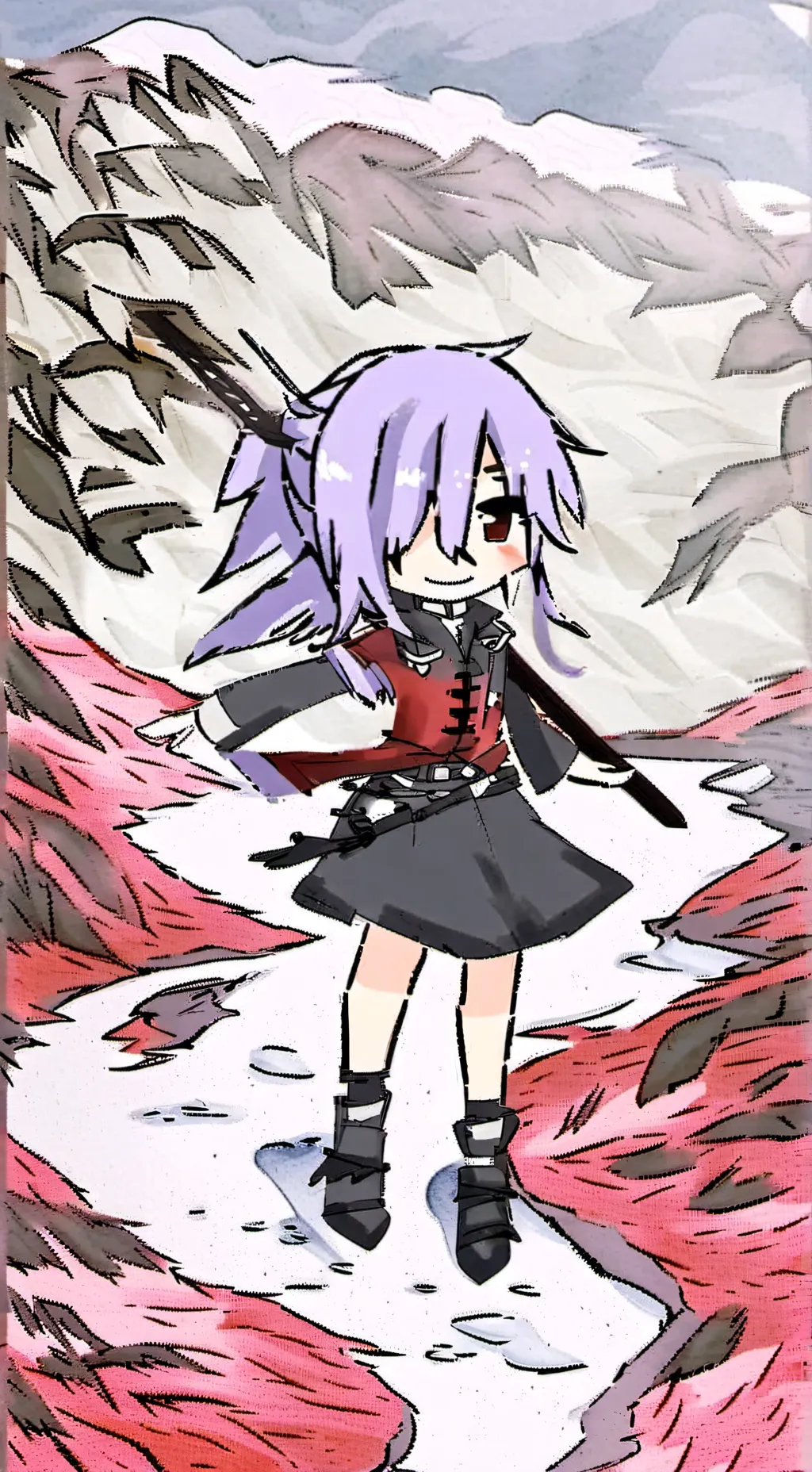 ai character: ari margarita  background