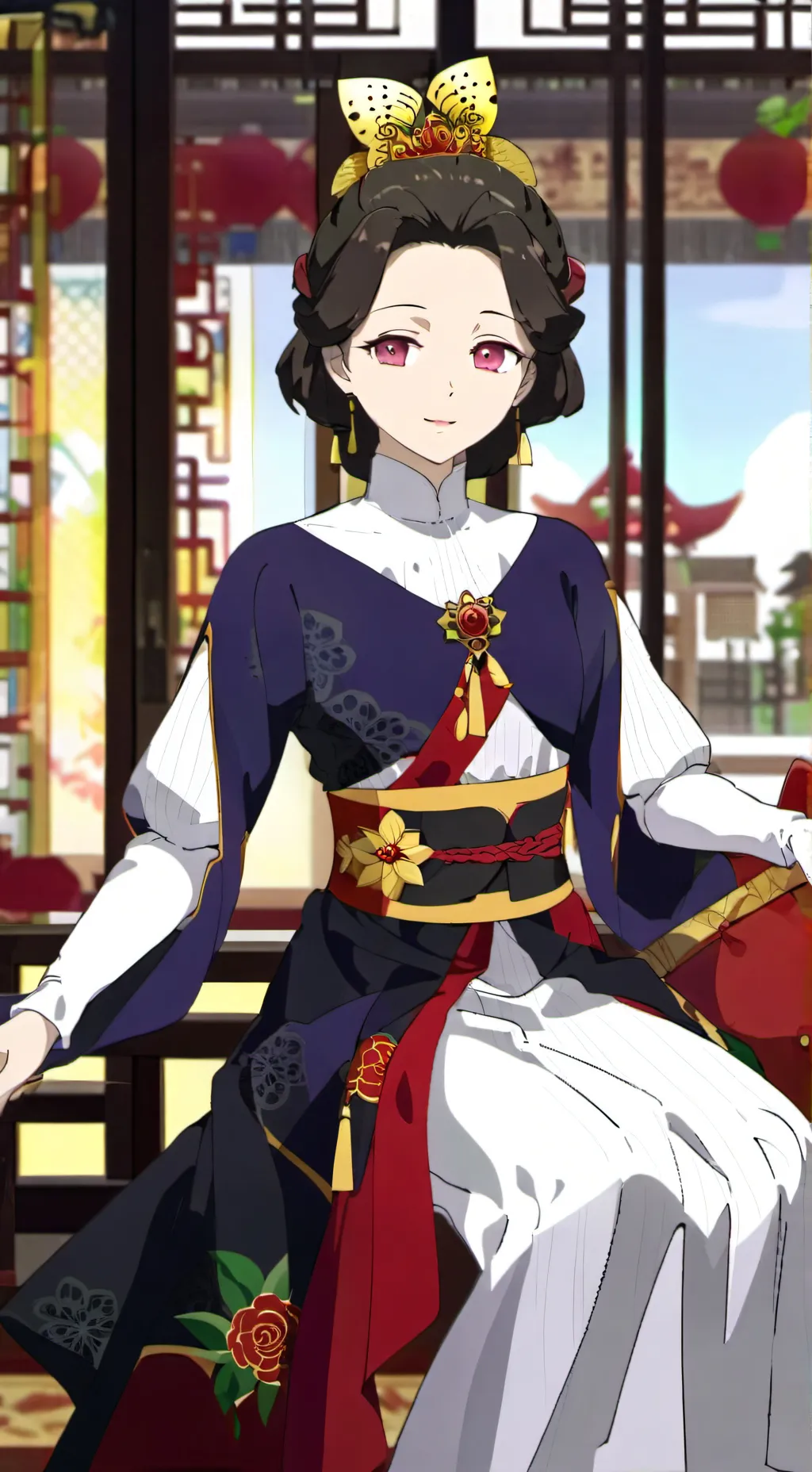 ai character: HIGH SCHOOL GIRLS background