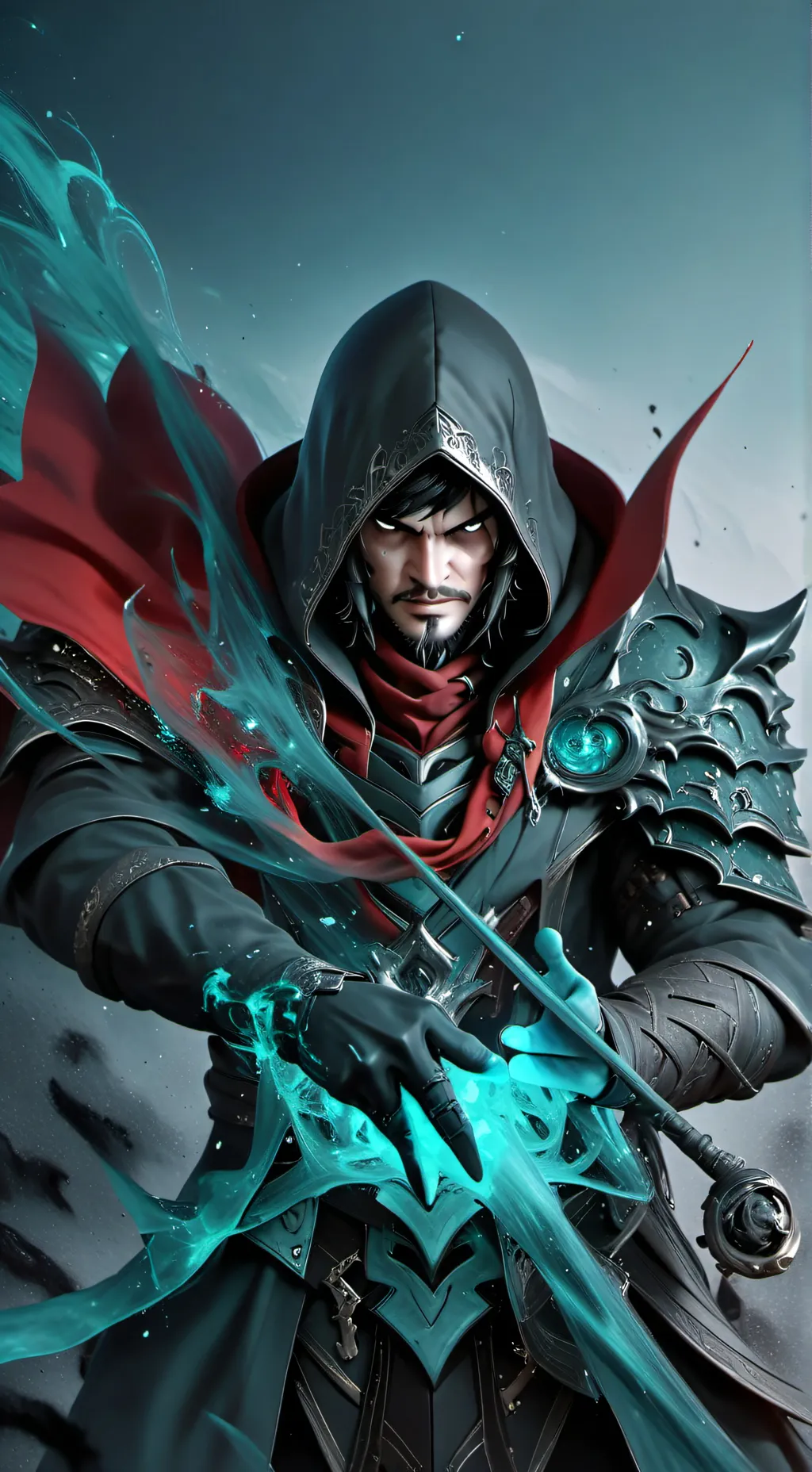 ai character: The handsome guy background