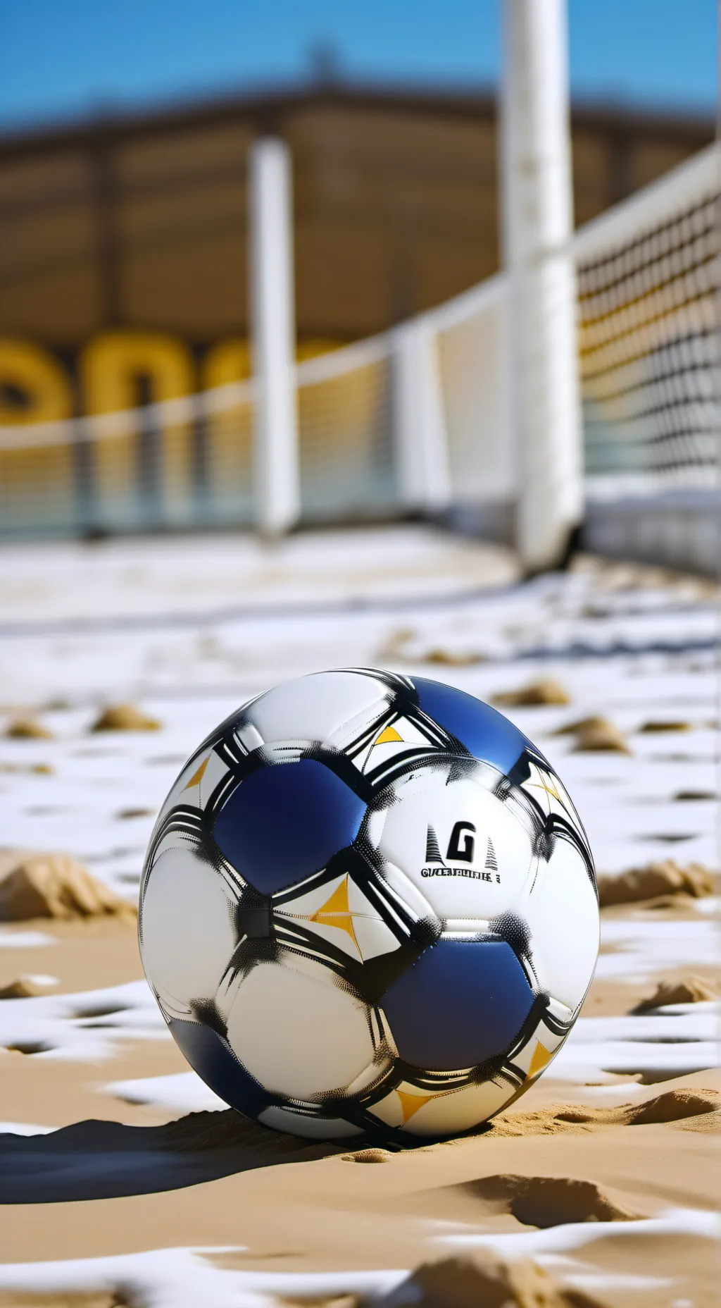 ai character: carrera de futbol background