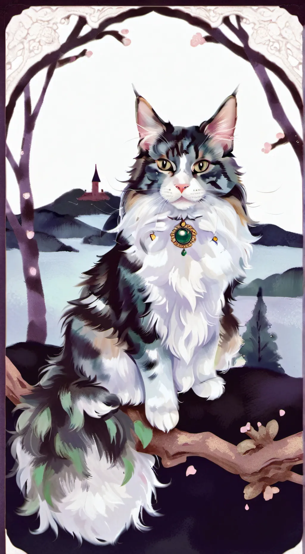 ai character: 🍃𝐿𝒾𝓁𝒶𝒸'𝐿𝑒𝒶𝒻🍃 background