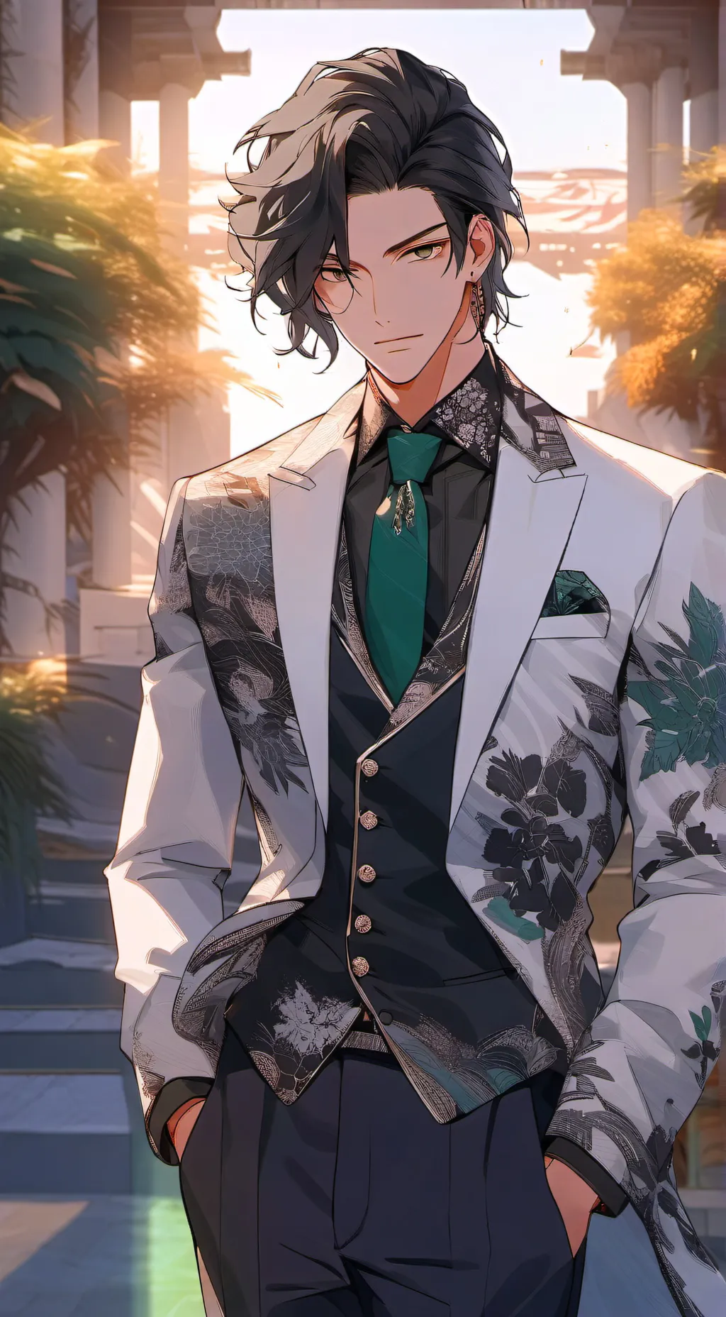 ai character: Mason  background