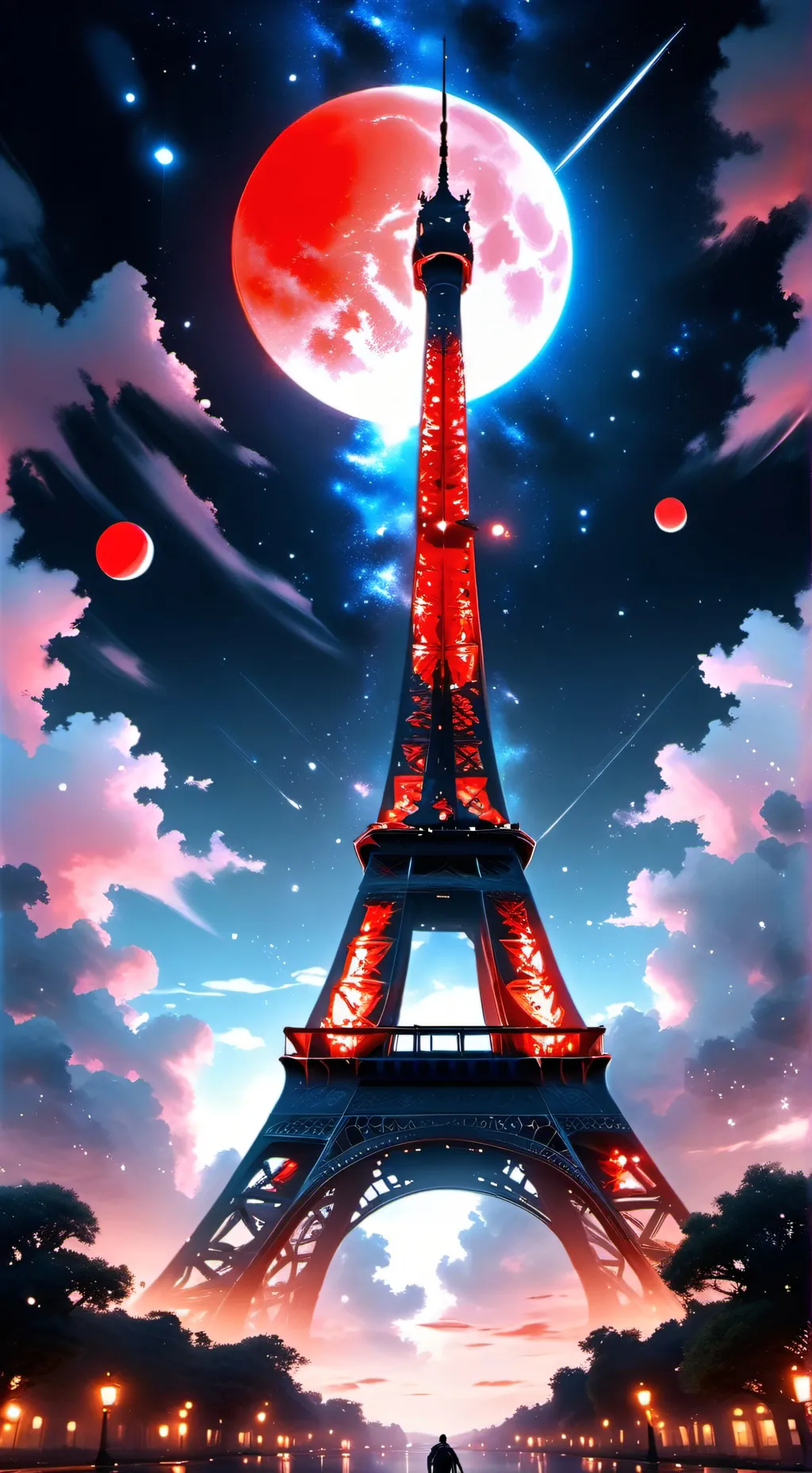ai character: Miraculous ladybug background