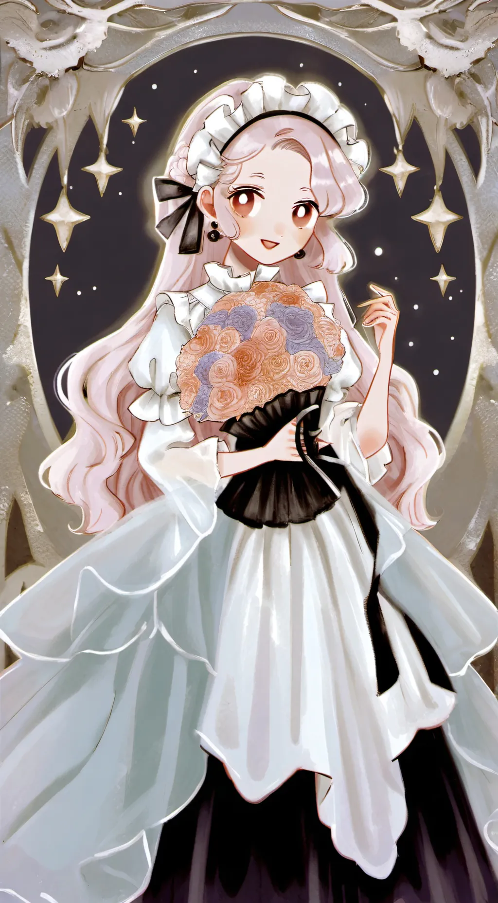 ai character: 💗fruitcake 💗 background