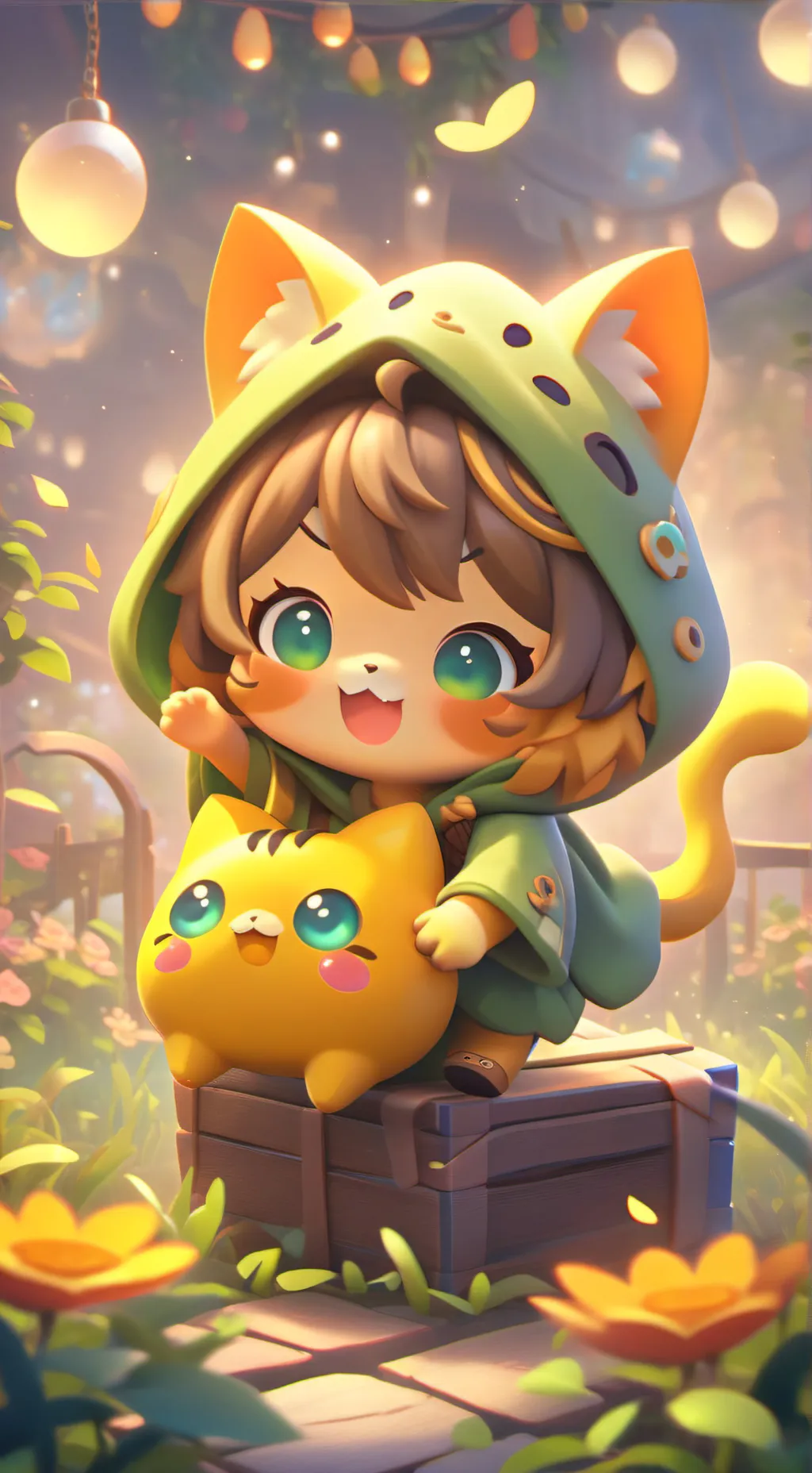 ai character: kiti background