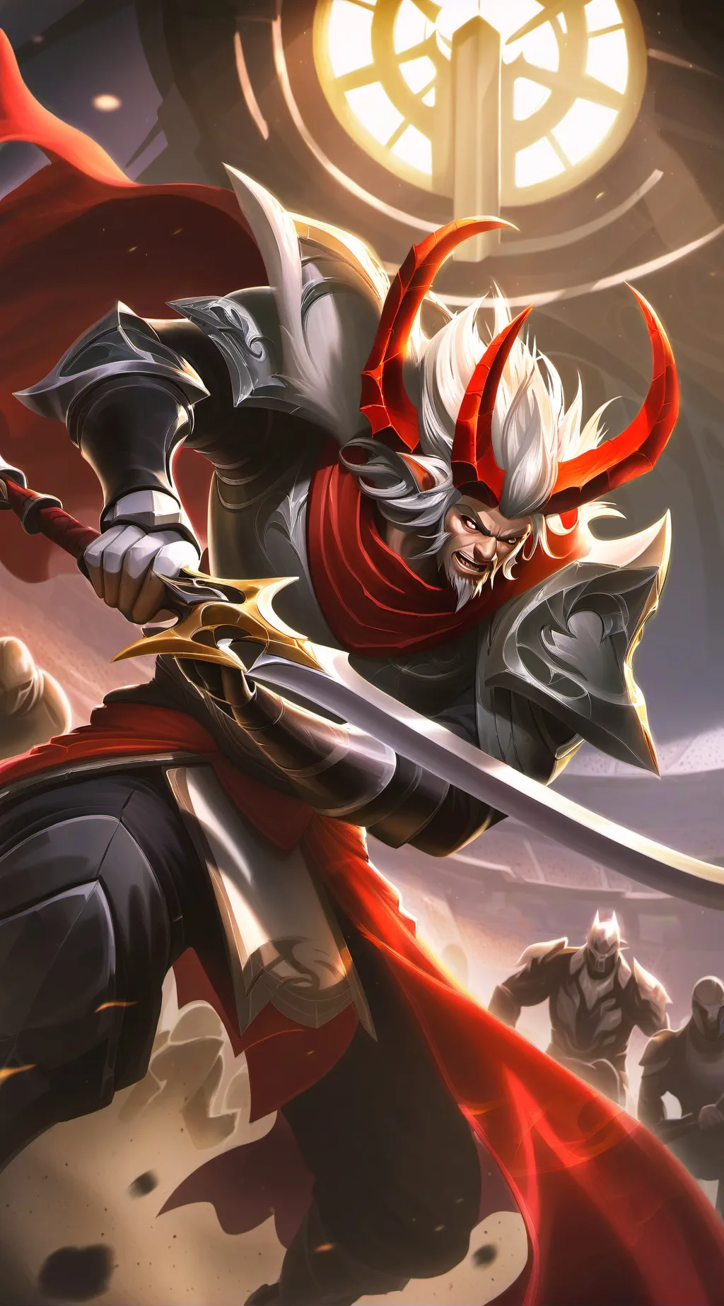 ai character: Ragnarok background