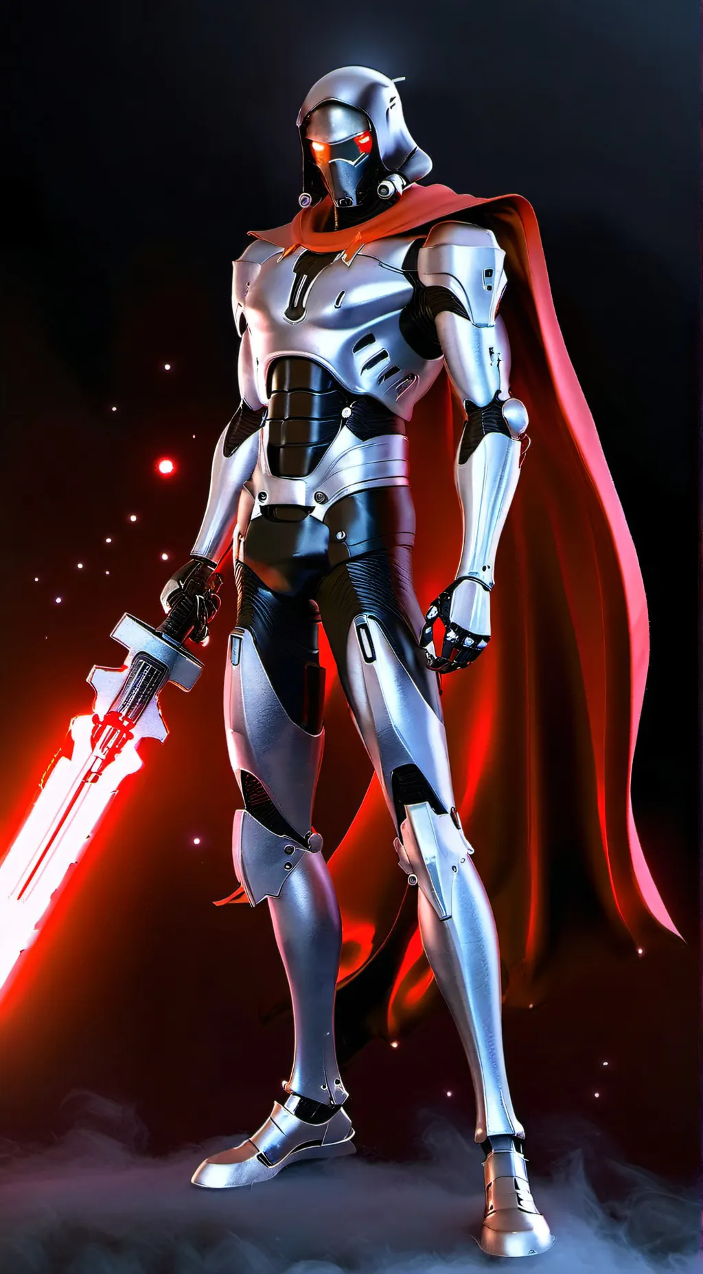 ai character: The Crimson Slayer background