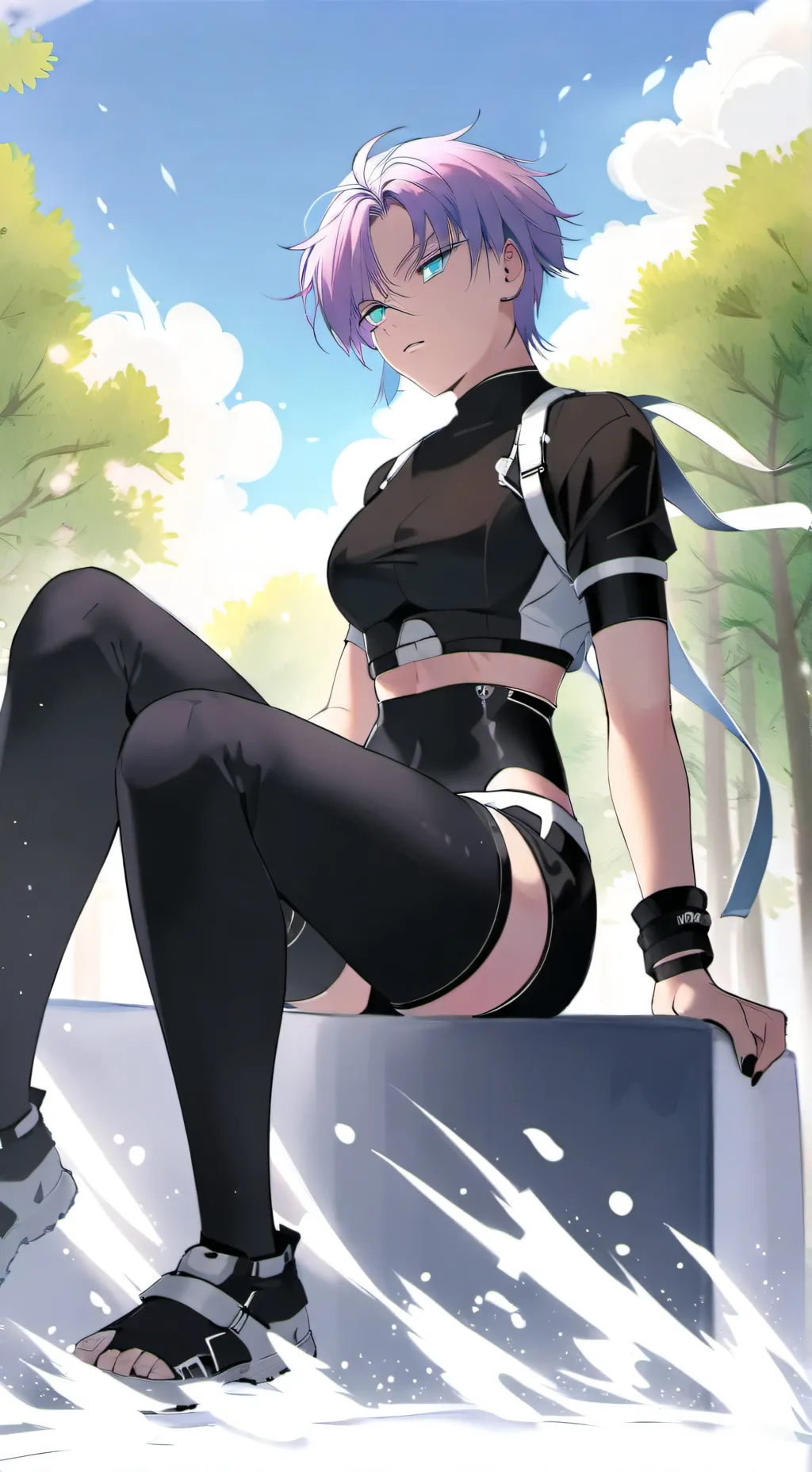 ai character: Femboy Trunks background