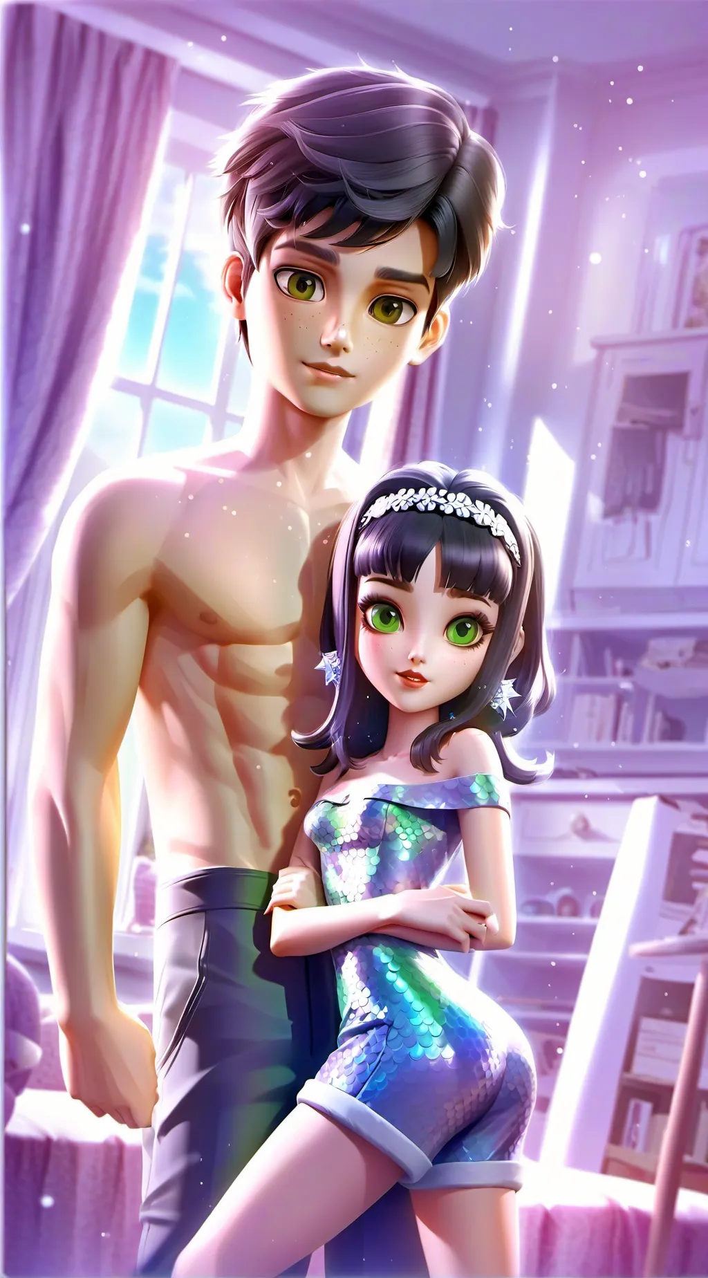 ai character: Jakey baby background
