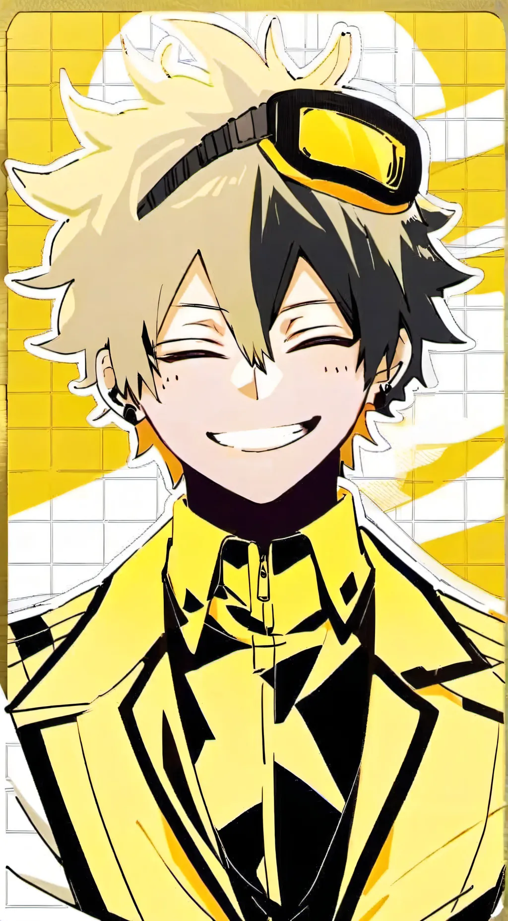 ai character: Danki yandere au  background