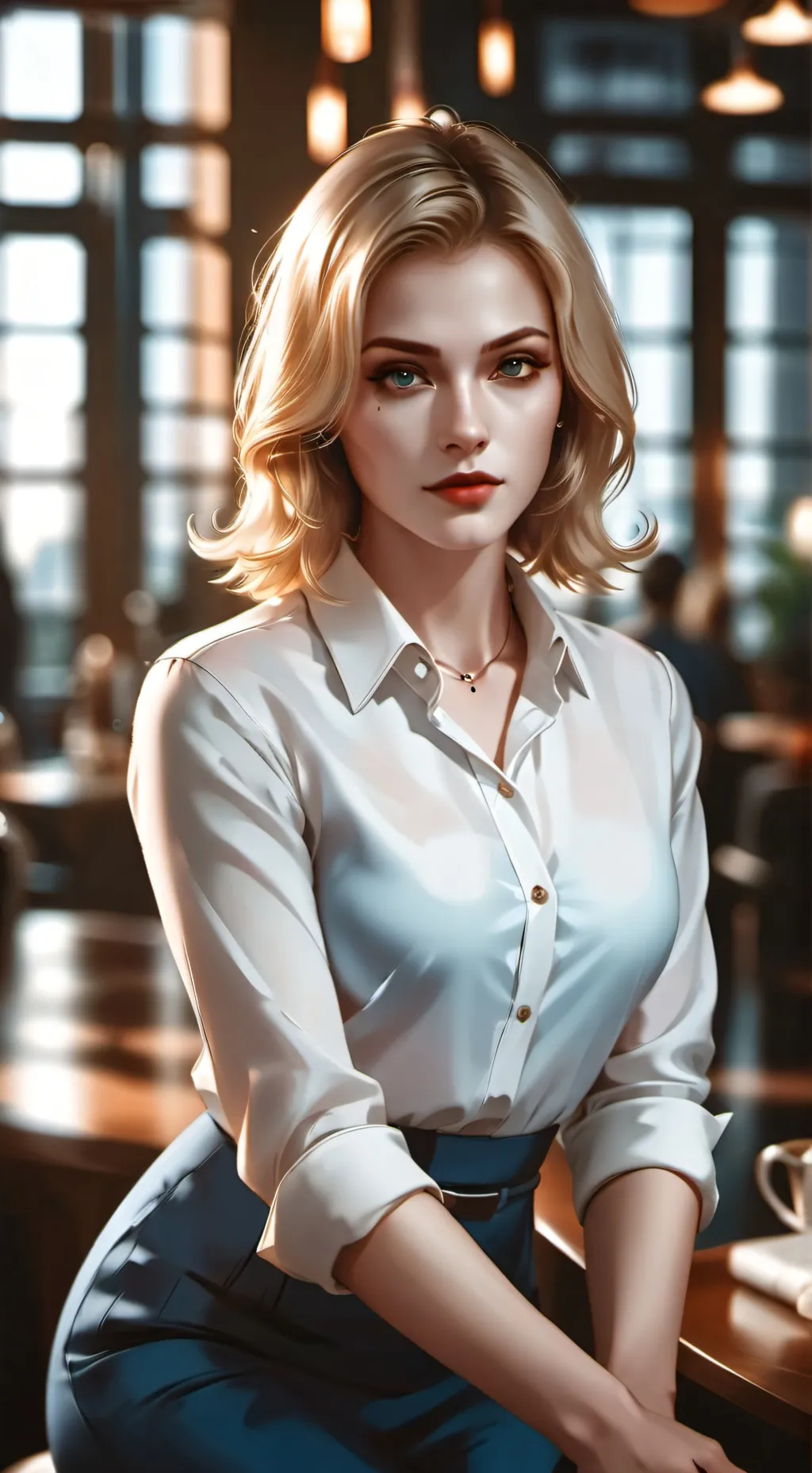 ai character: Emma background