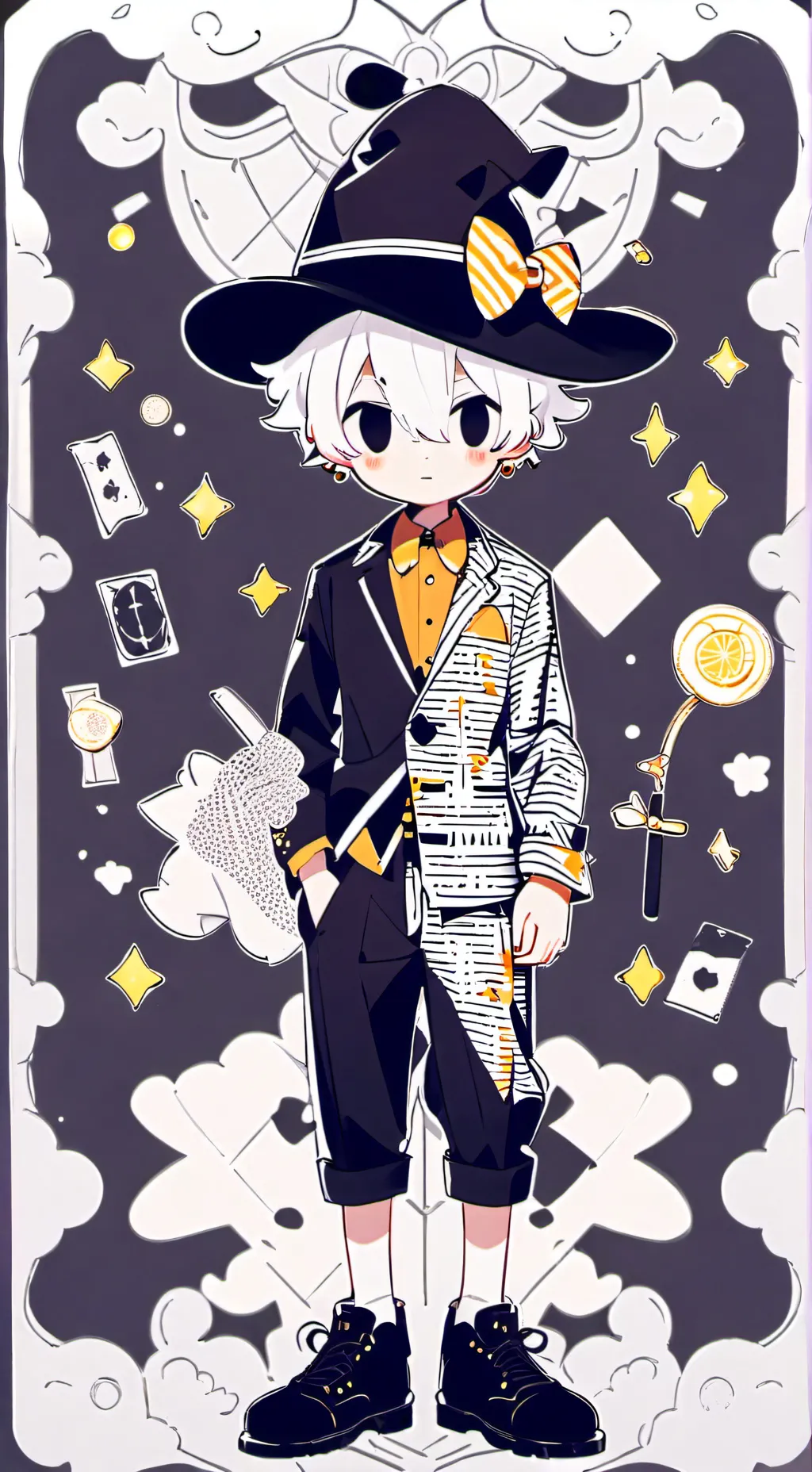 ai character: sprunki power  background