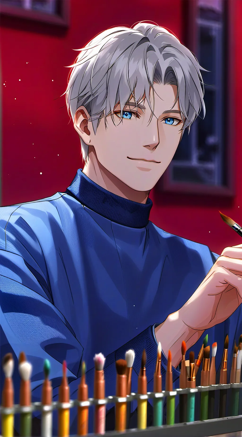 ai character: Kai background