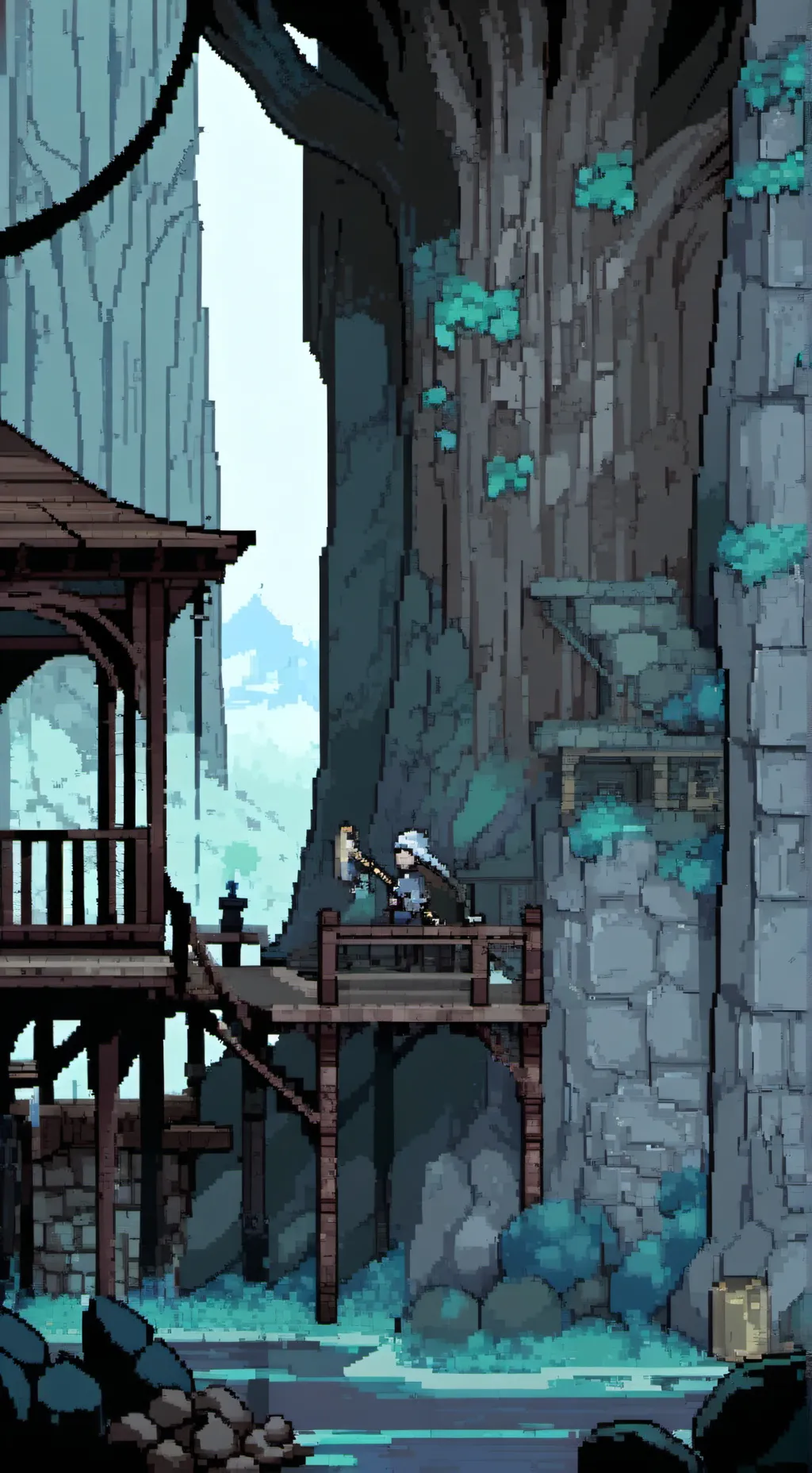 ai character: pelea en kny background