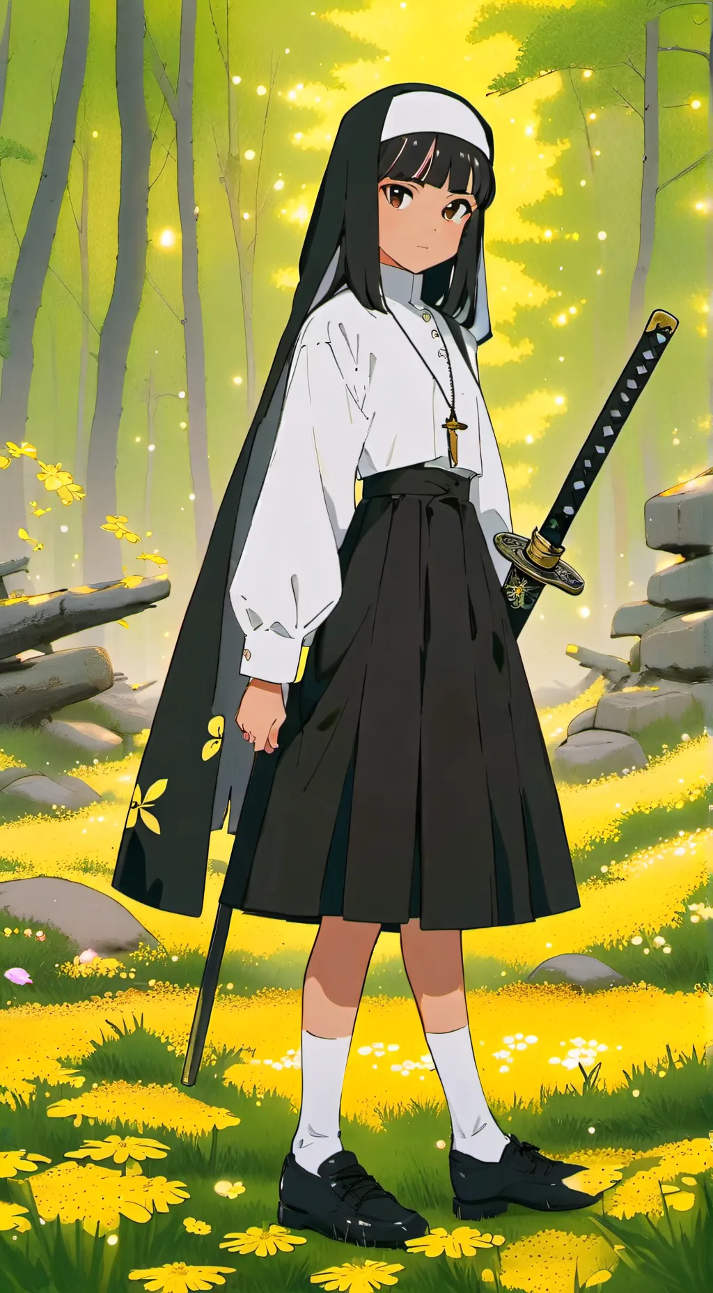ai character: Nunja  background