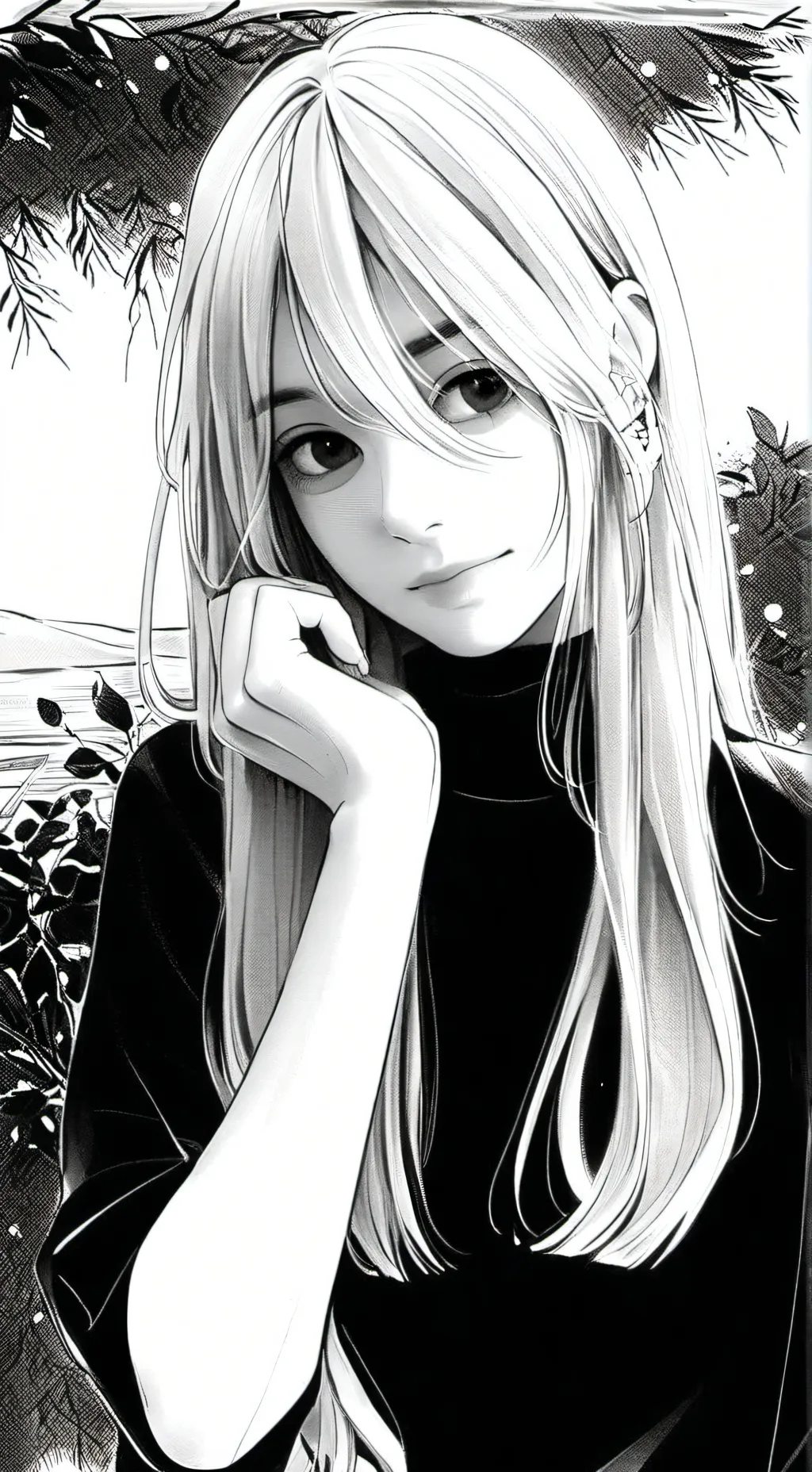 ai character: no swnces background