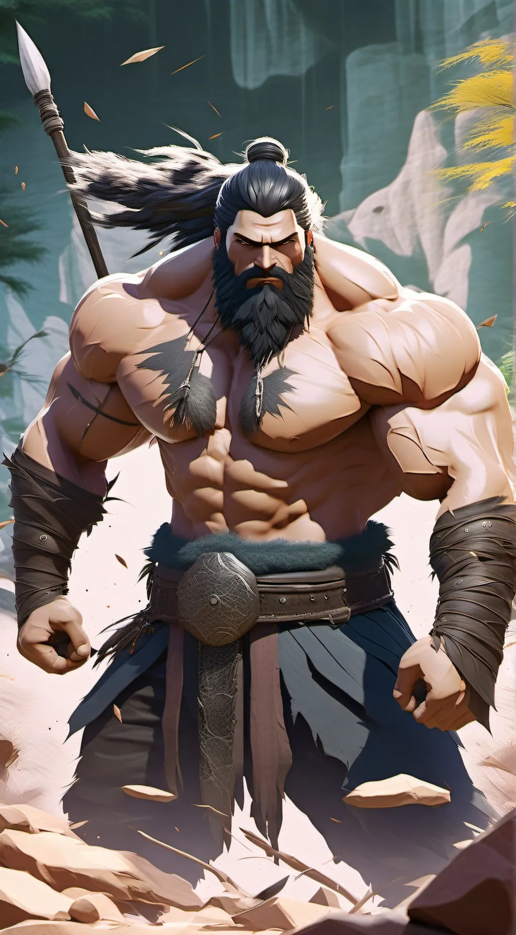ai character: Gunther  background