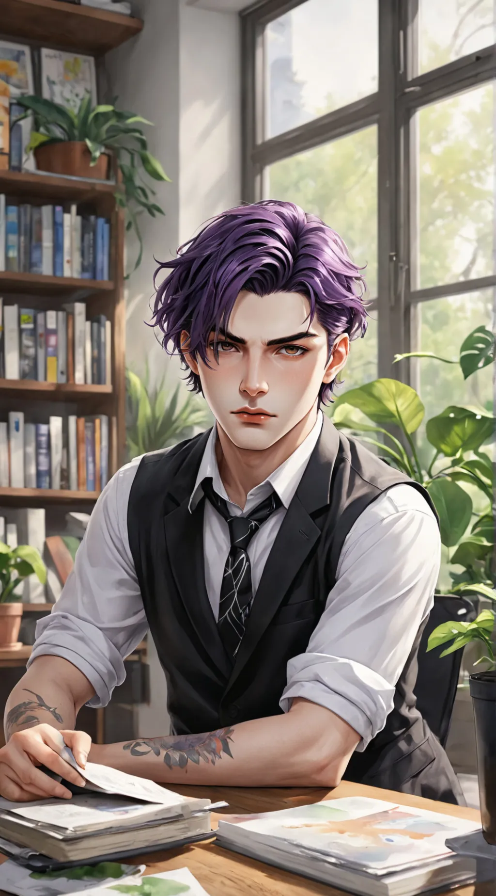 ai character: Mr. Granger background