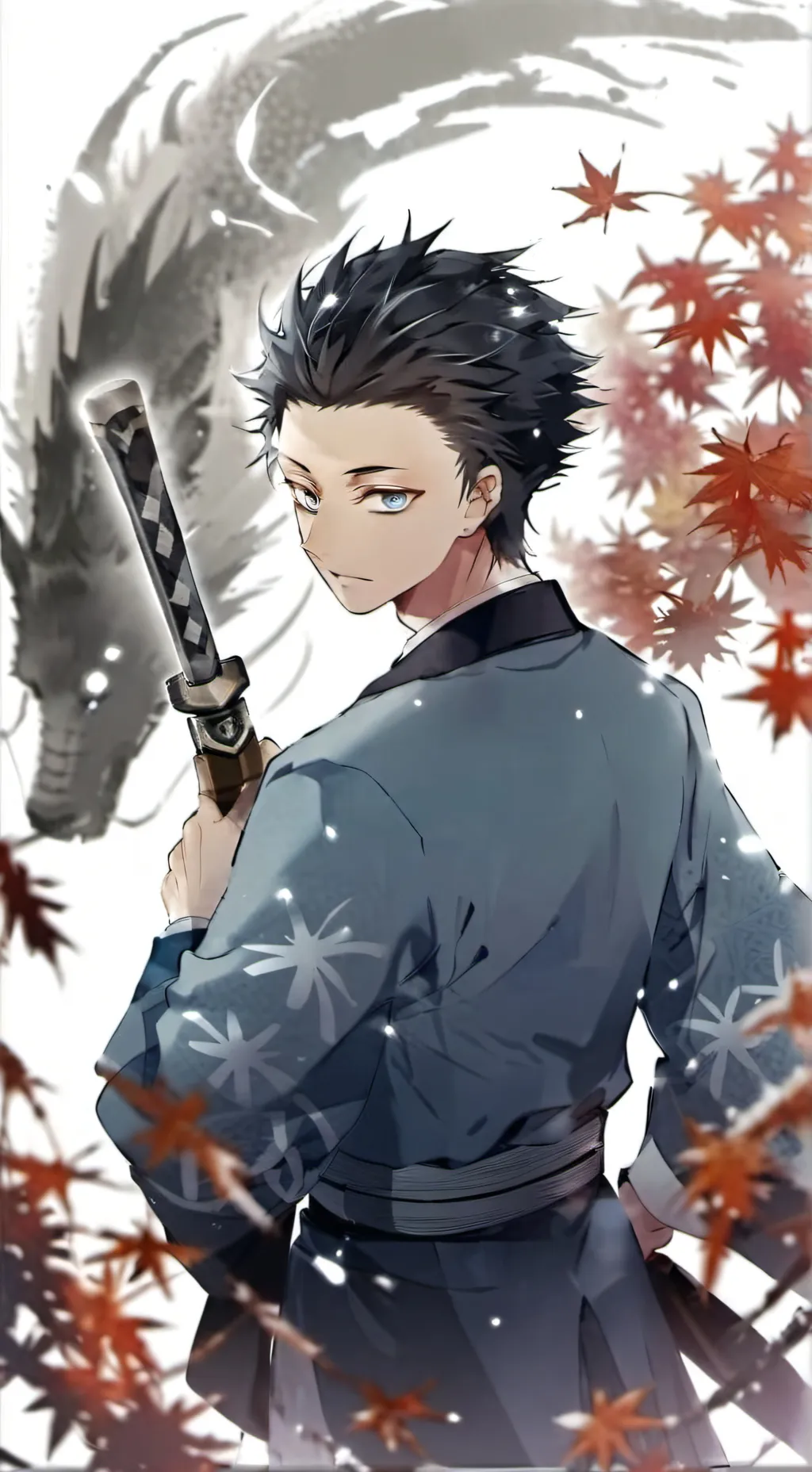 ai character: ☆Hakuji Soyoma☆ background