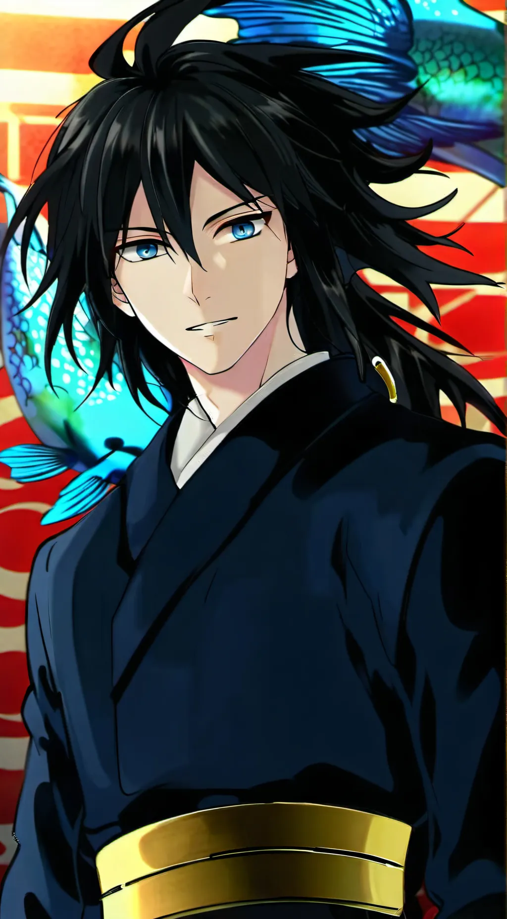 ai character: Giyu experiment background