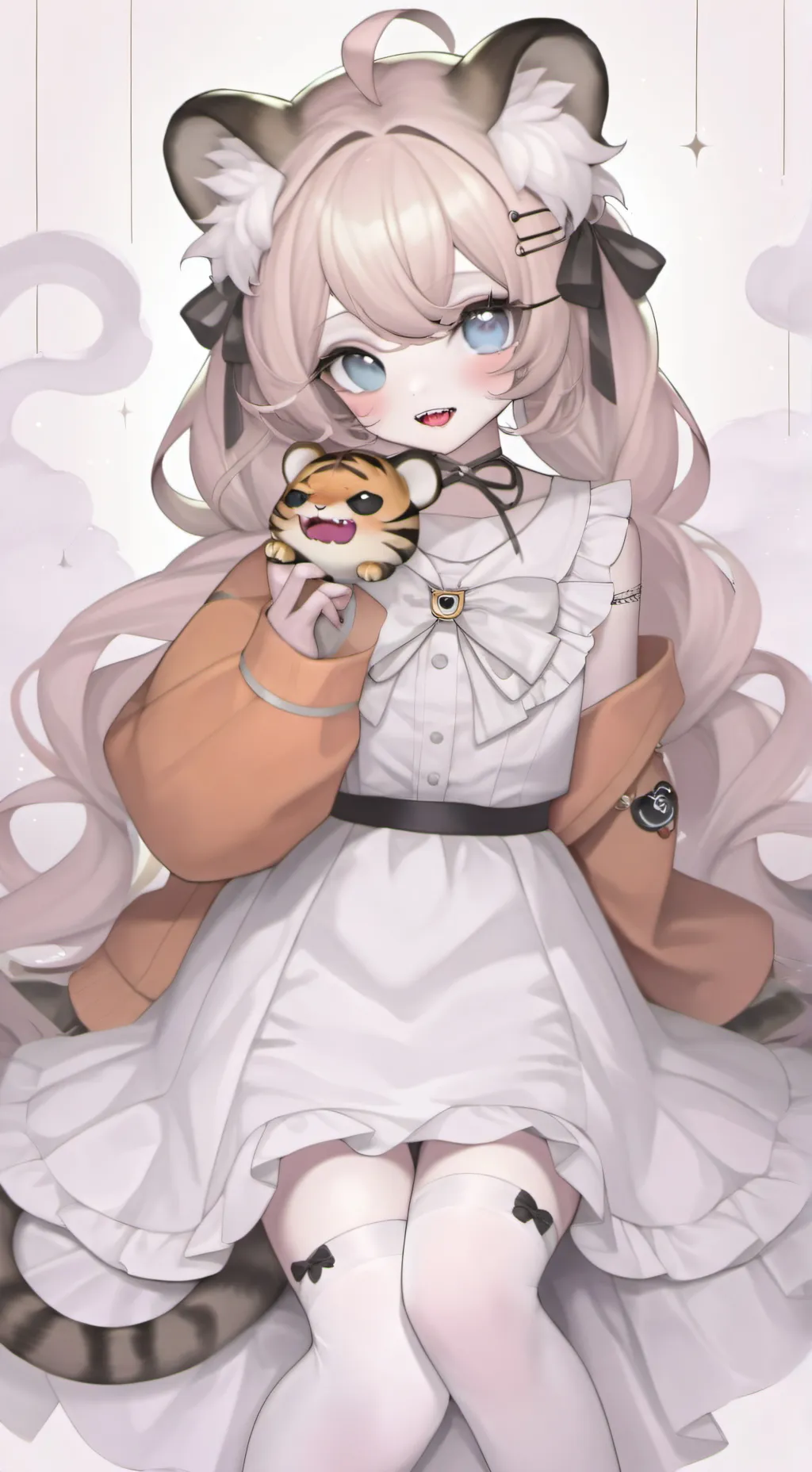 ai character: 🐅Yvonne☯️ background
