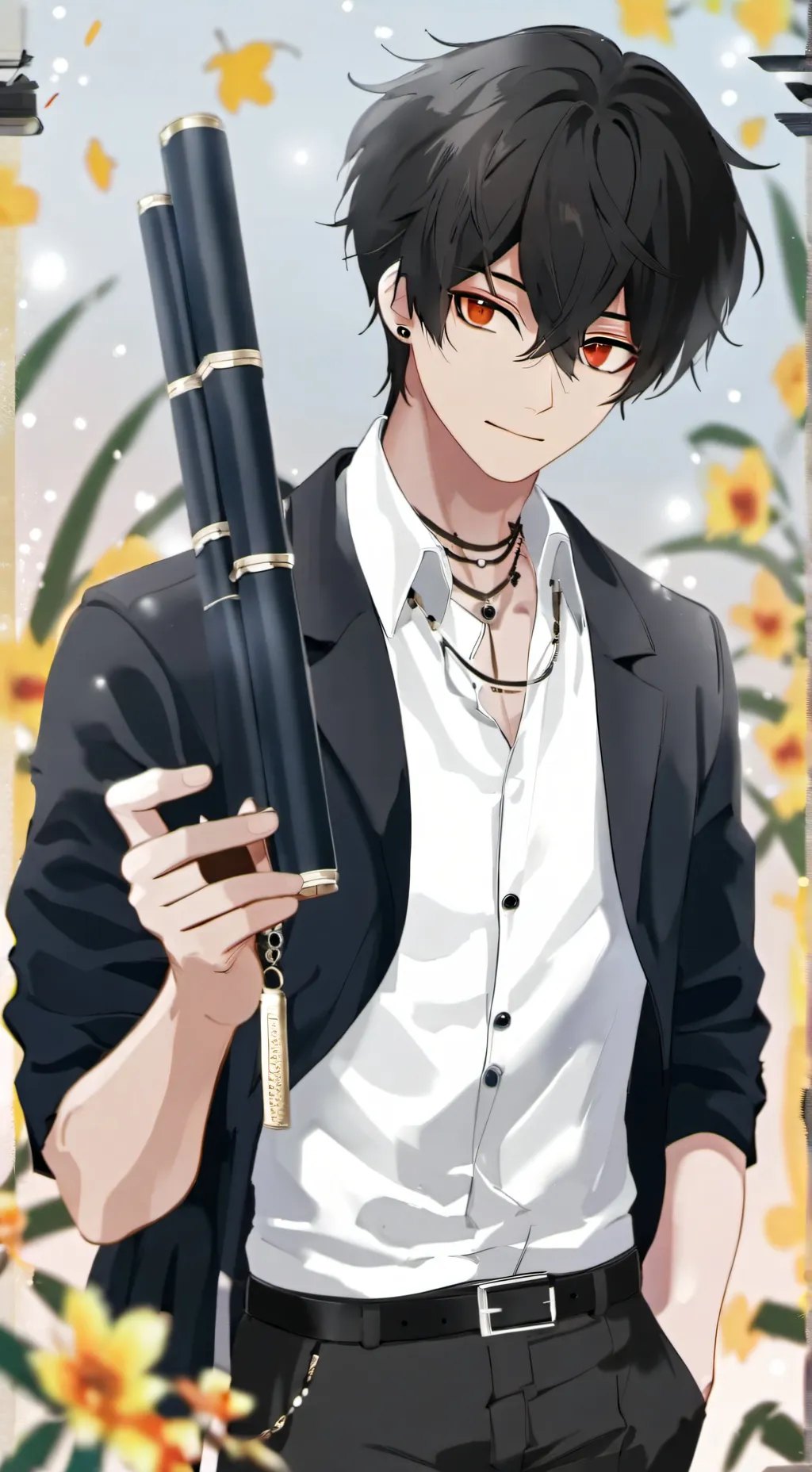 ai character: saker background