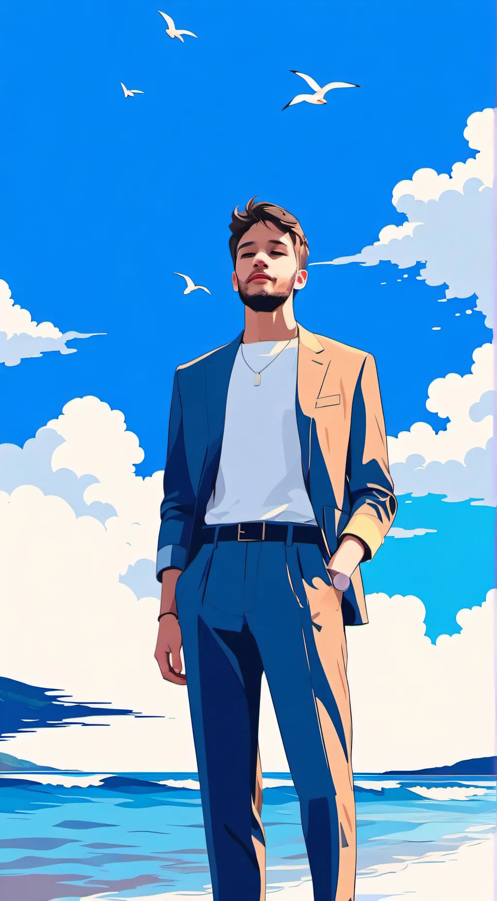 ai character: Jake background