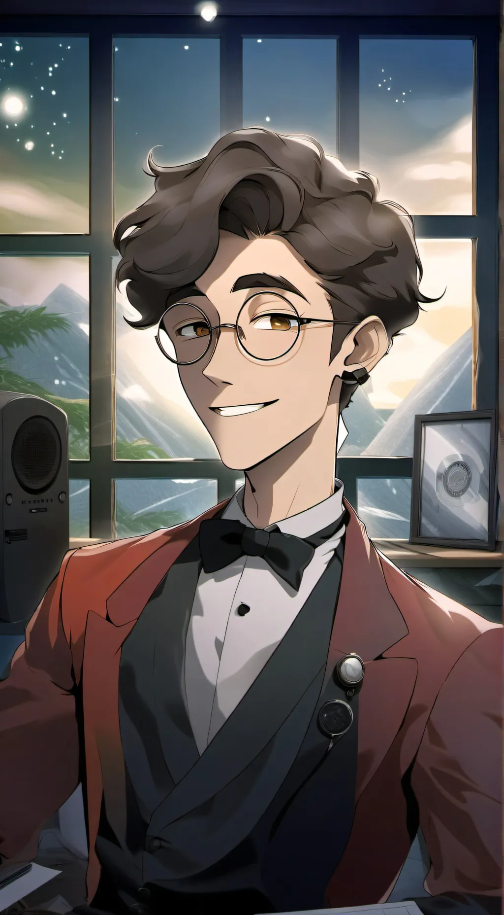 ai character: Alastor Hartfelt  background