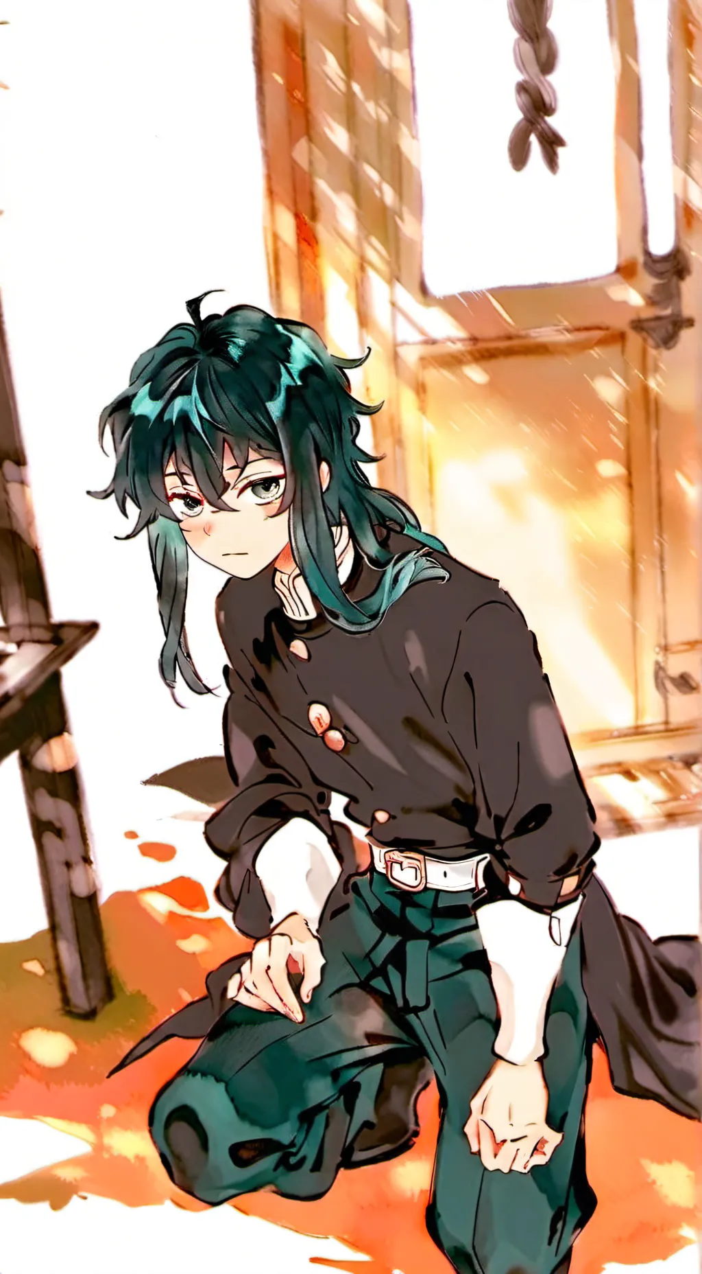 ai character: 🌫️muichiro 🌫️ background