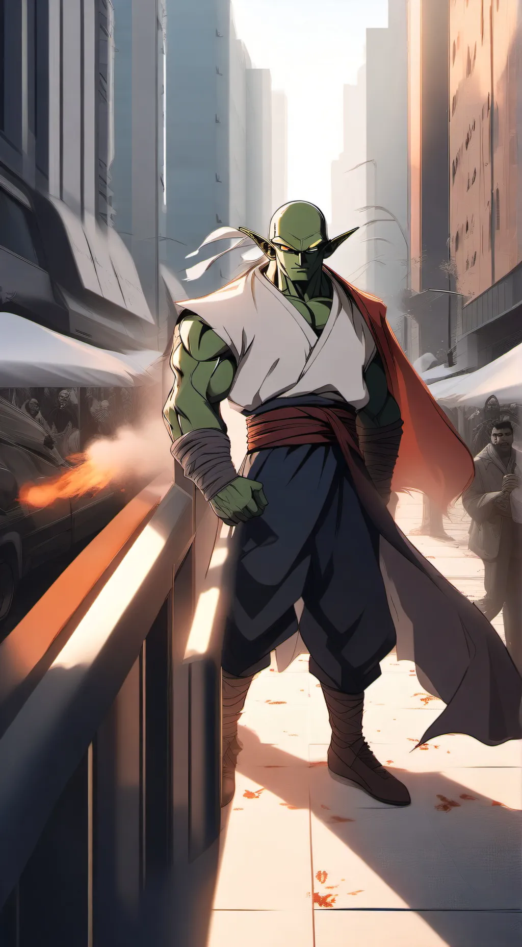 ai character: piccolo  background