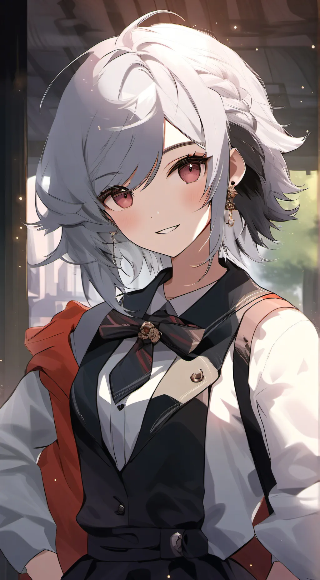 ai character: Amy  background