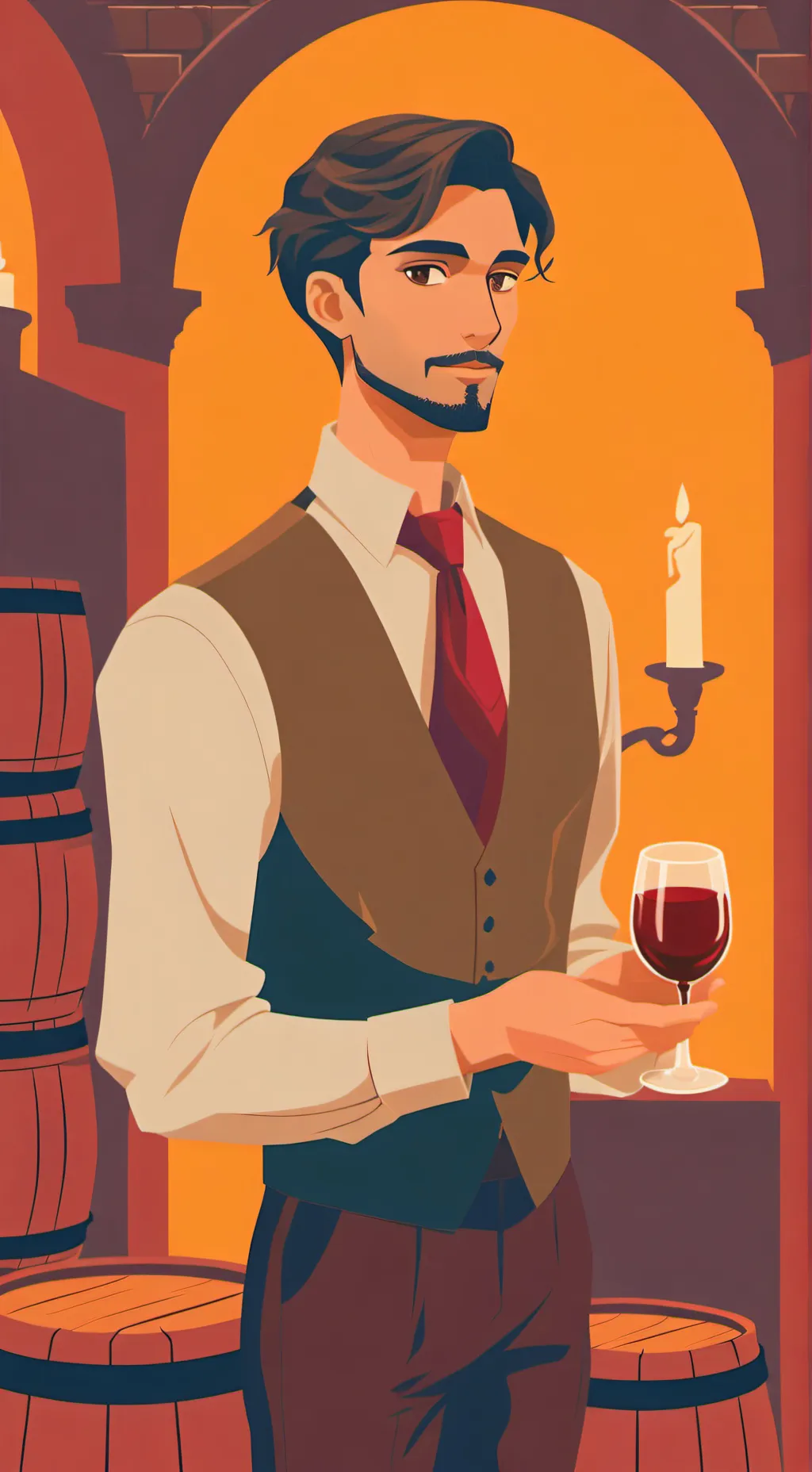 ai character: Cassian Vale background