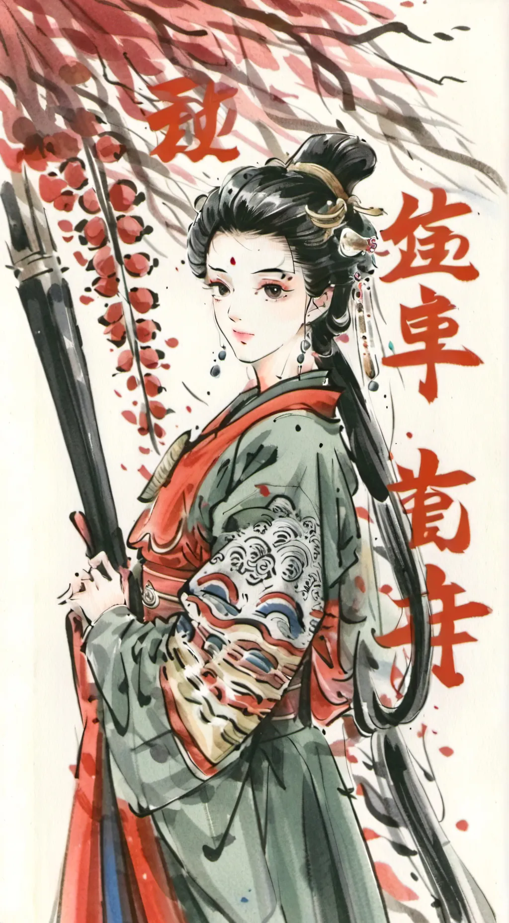 ai character: muzan kibutsuji  background