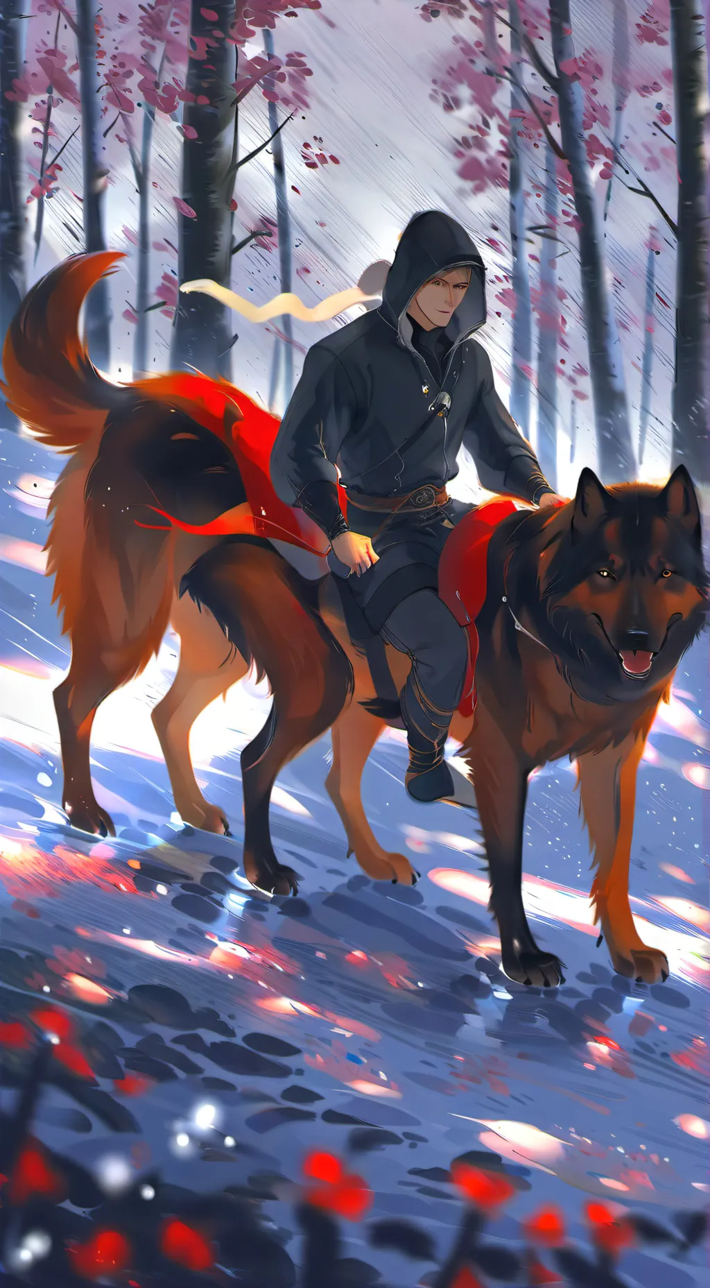 ai character: Vanda background