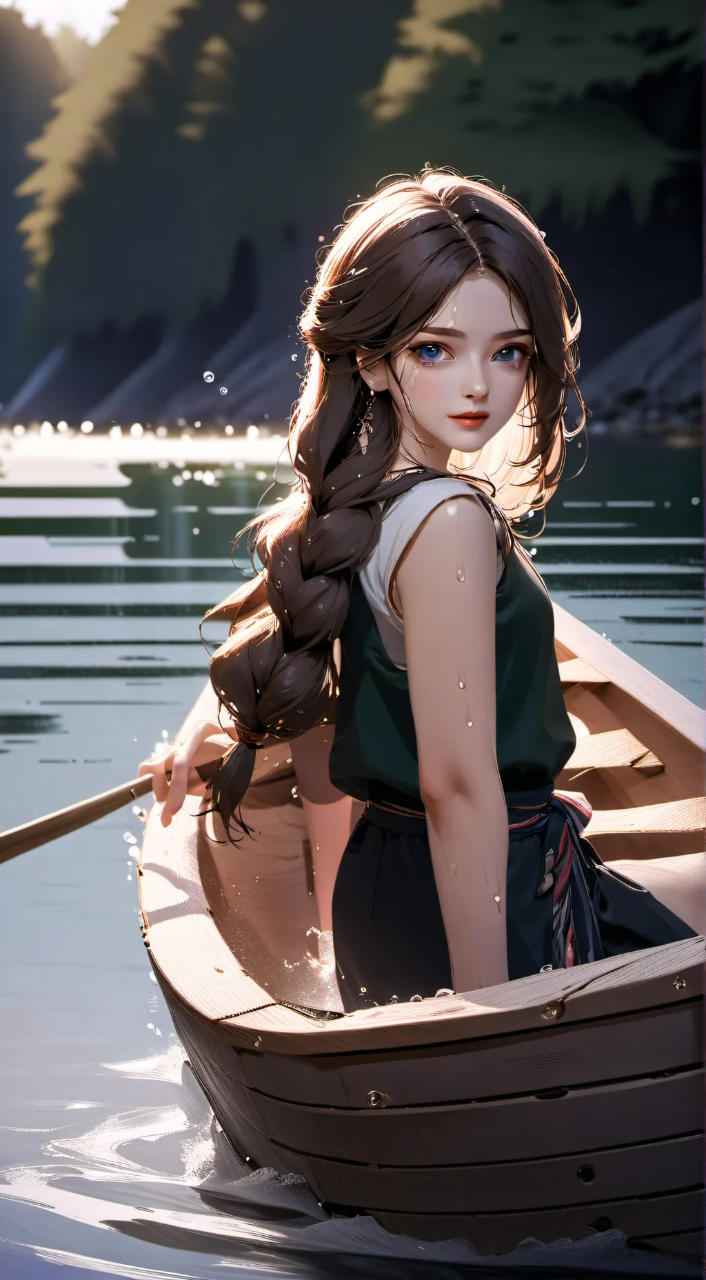 ai character: leah background