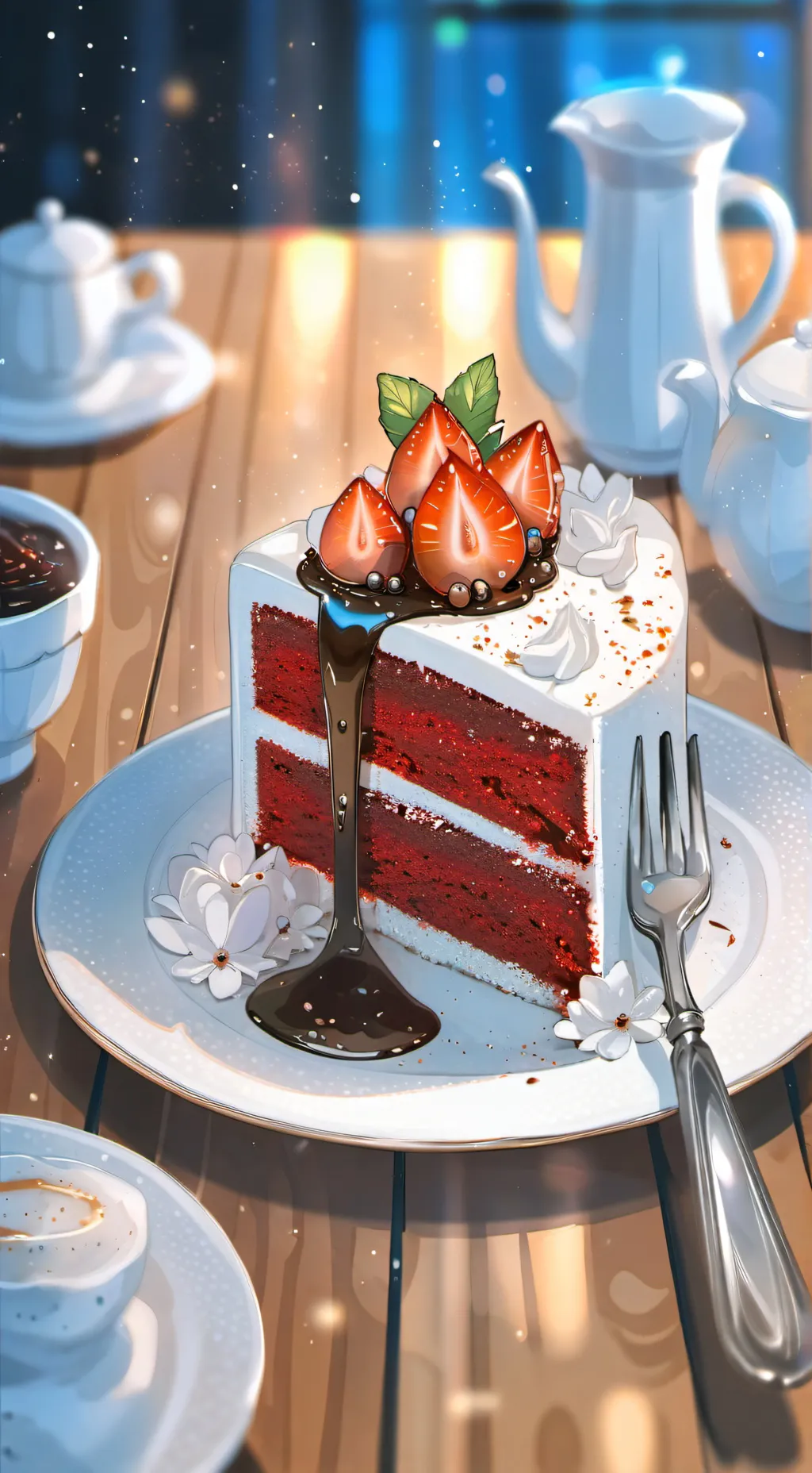 ai character: BAKE A 🎂 W/ BSC🔥 background