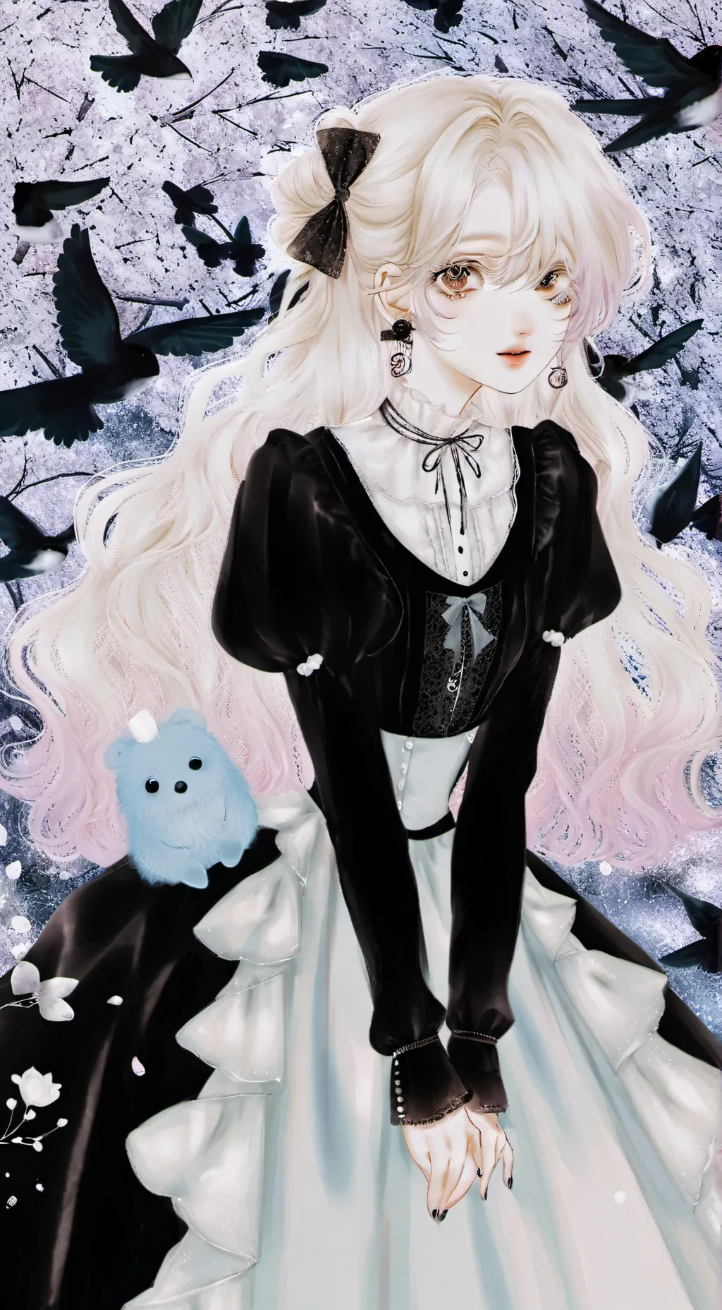 ai character: Lila background