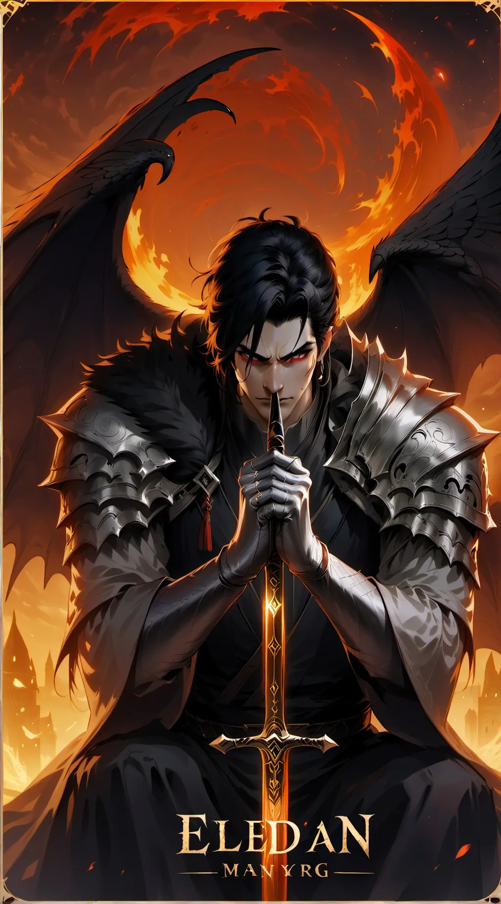 ai character: Eledan - Man Yrg background