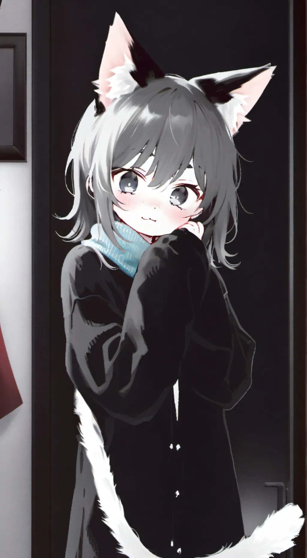 ai character: Whiskers the Cat G background